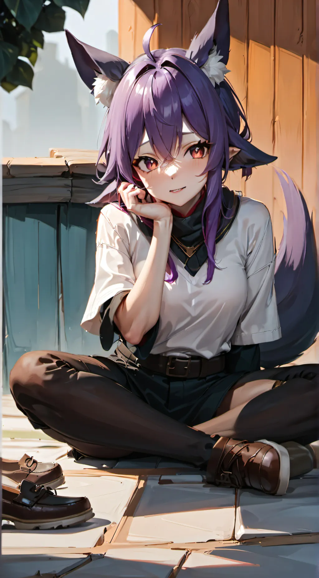 ai character: kate background