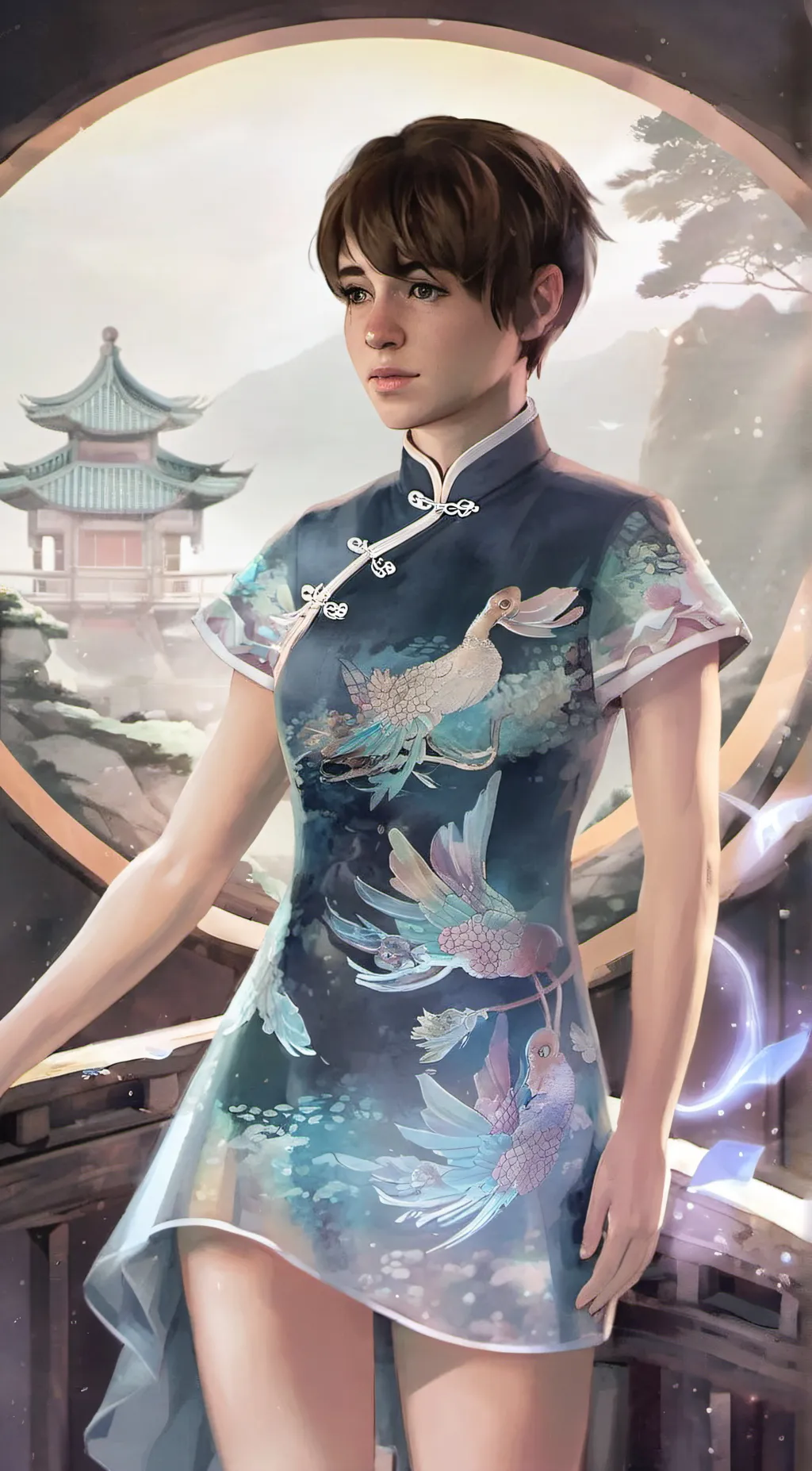 ai character: Boi background