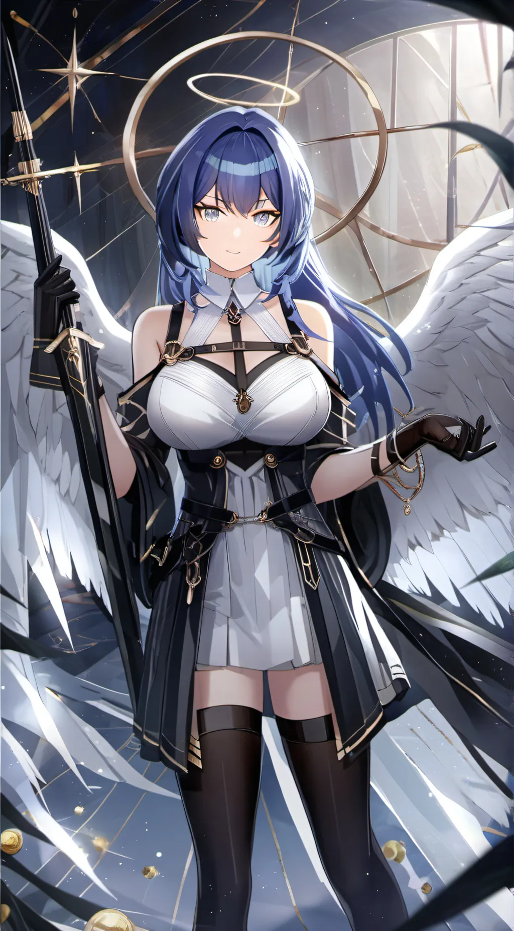 ai character: Selena  background