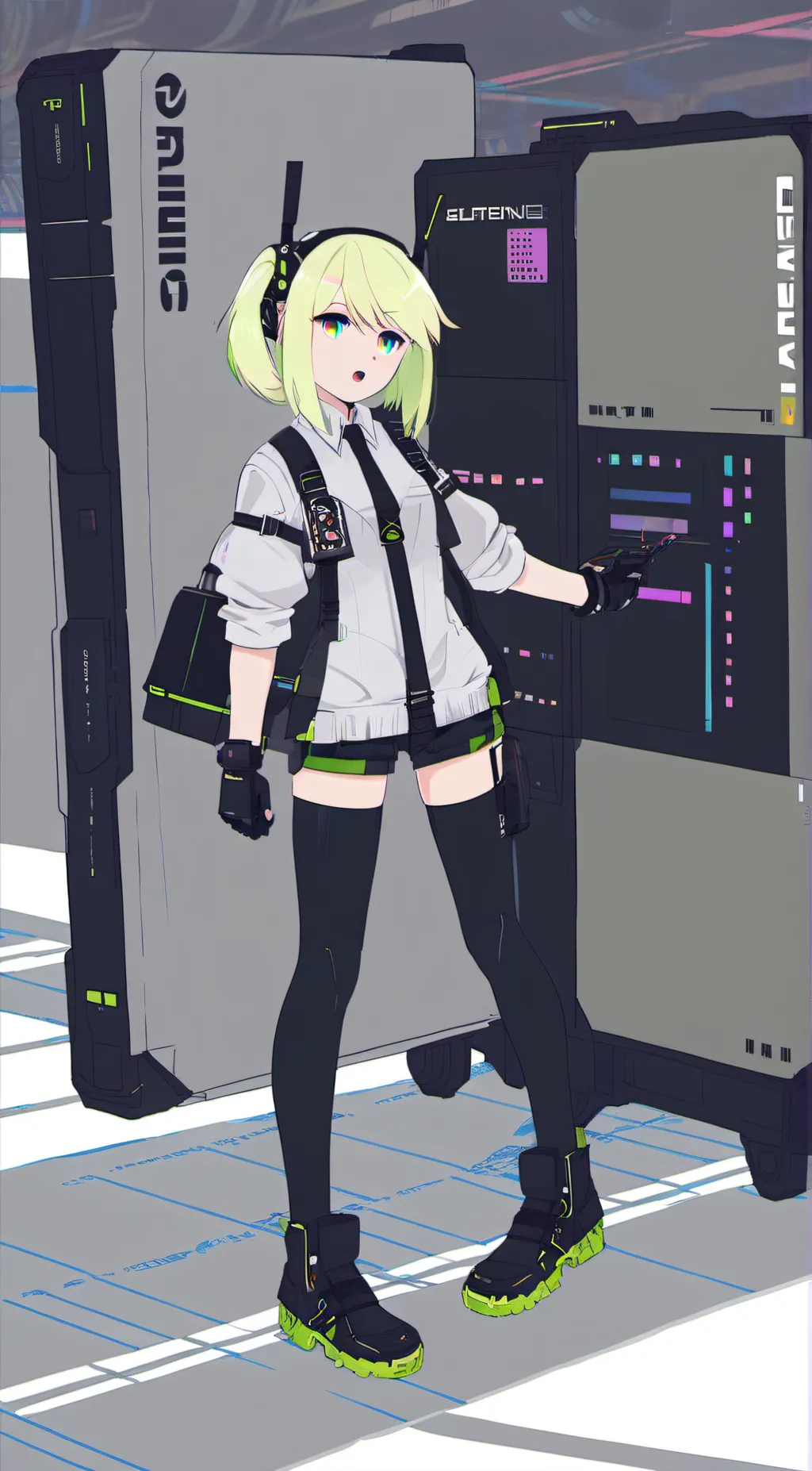 ai character: V background