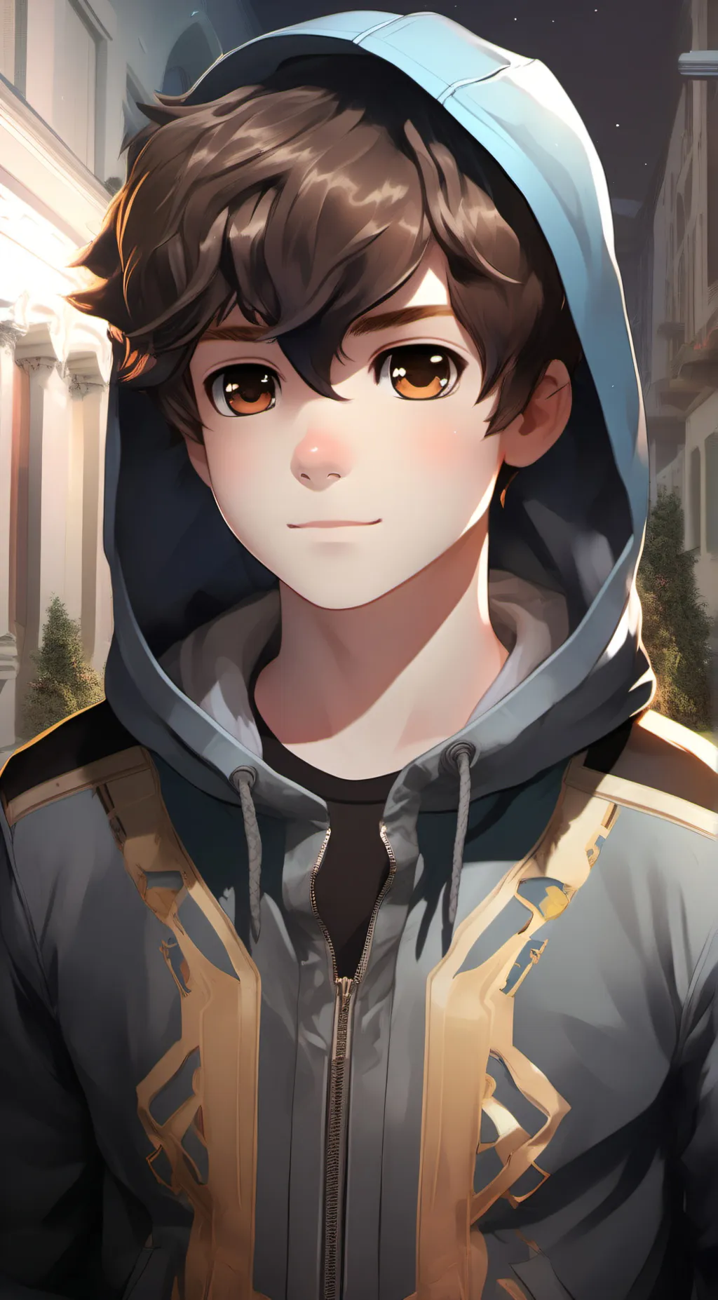 ai character: nico background