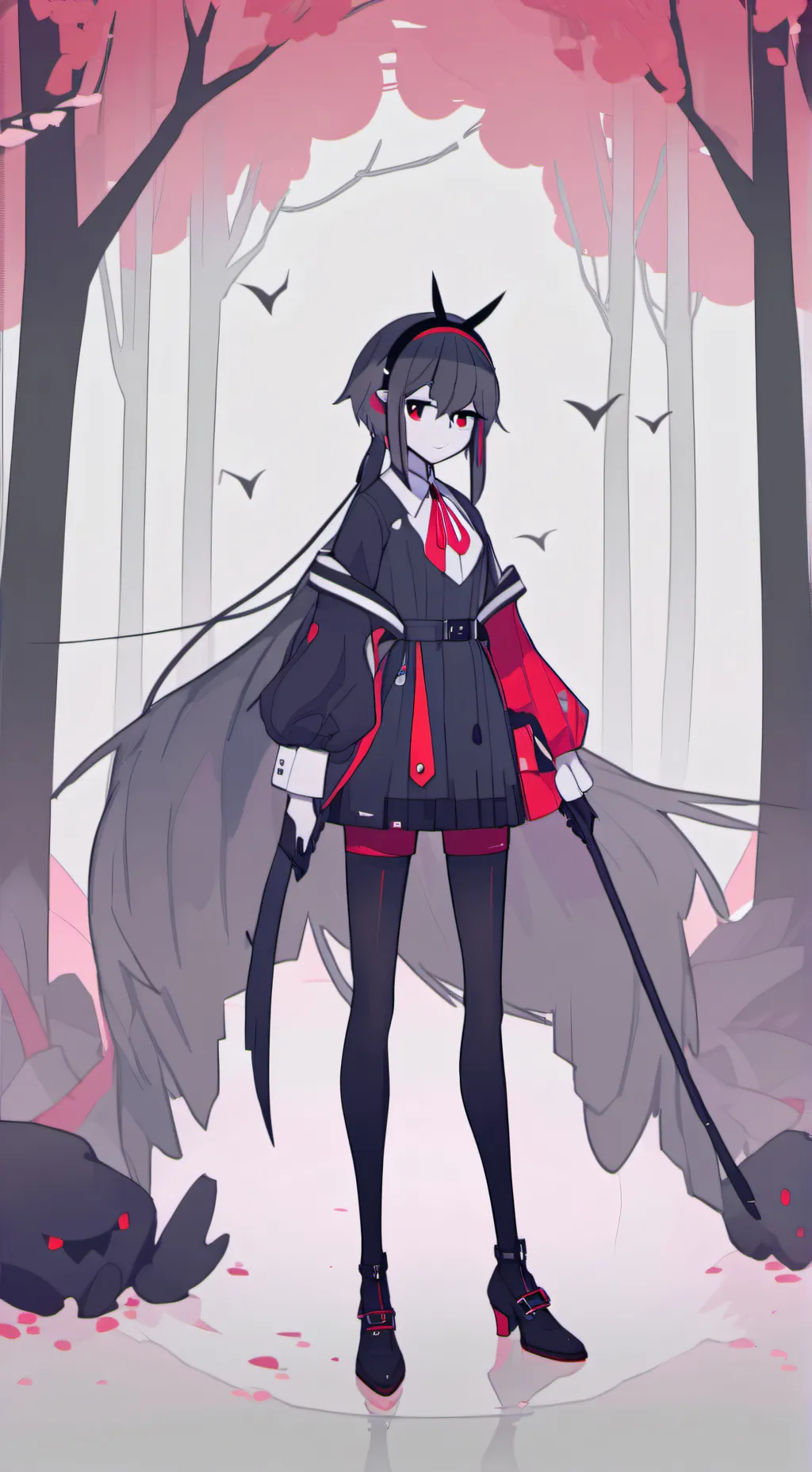 ai character: hazbin hotel!  background