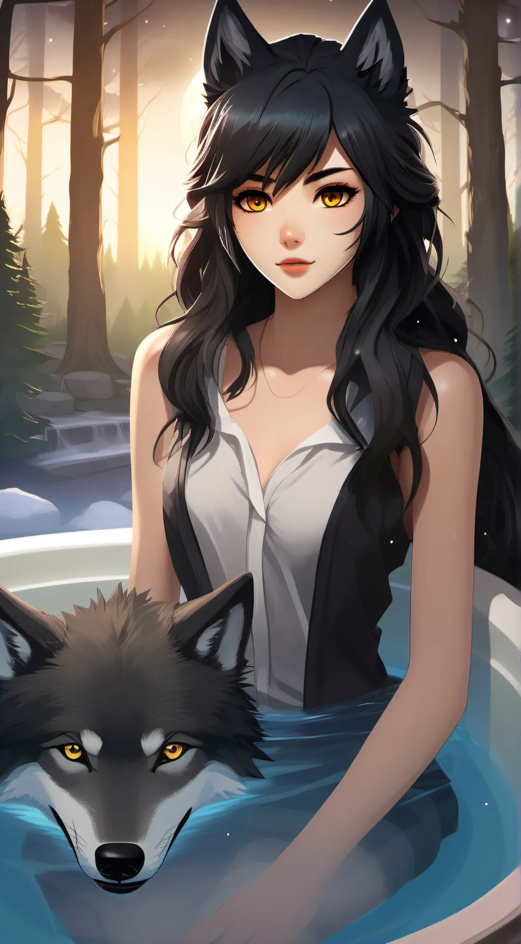 ai character: Ally background