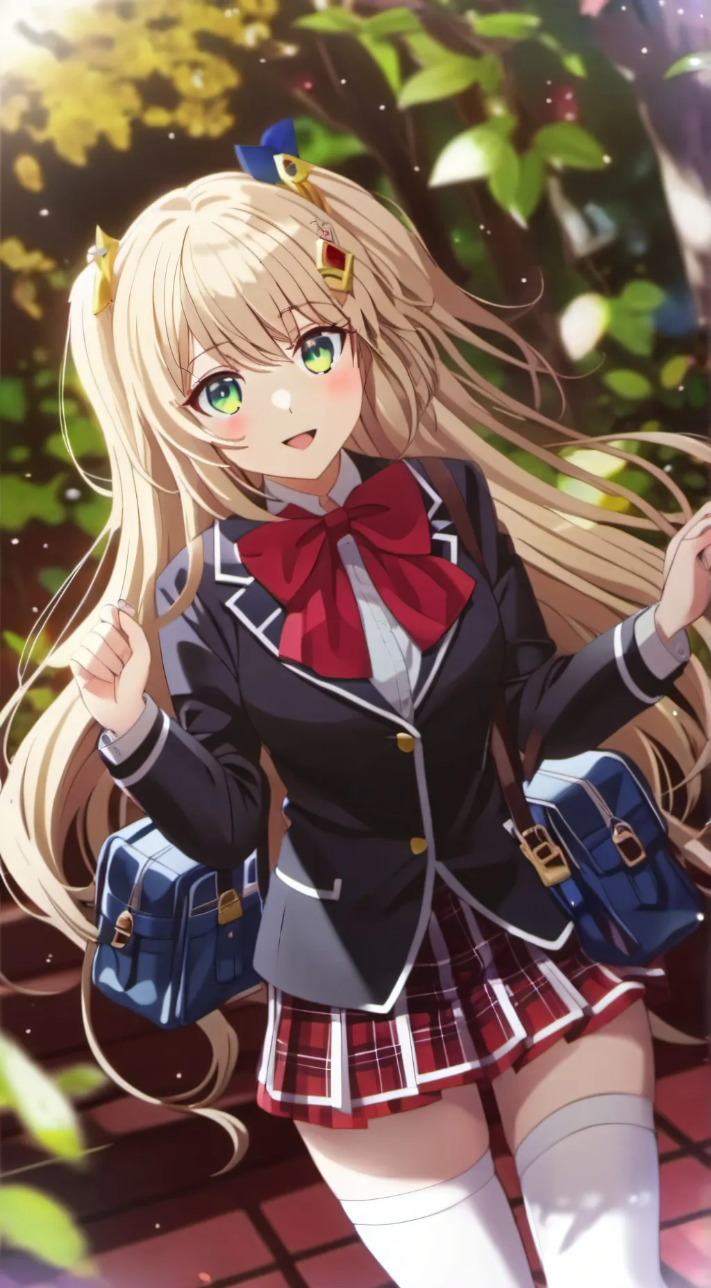 ai character: Dahlia  background