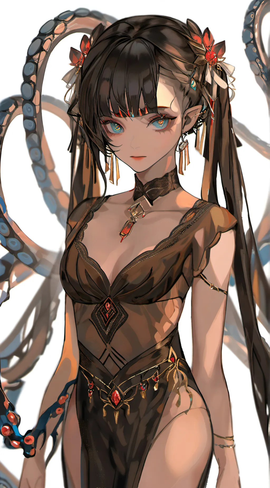 ai character: good tentacles background