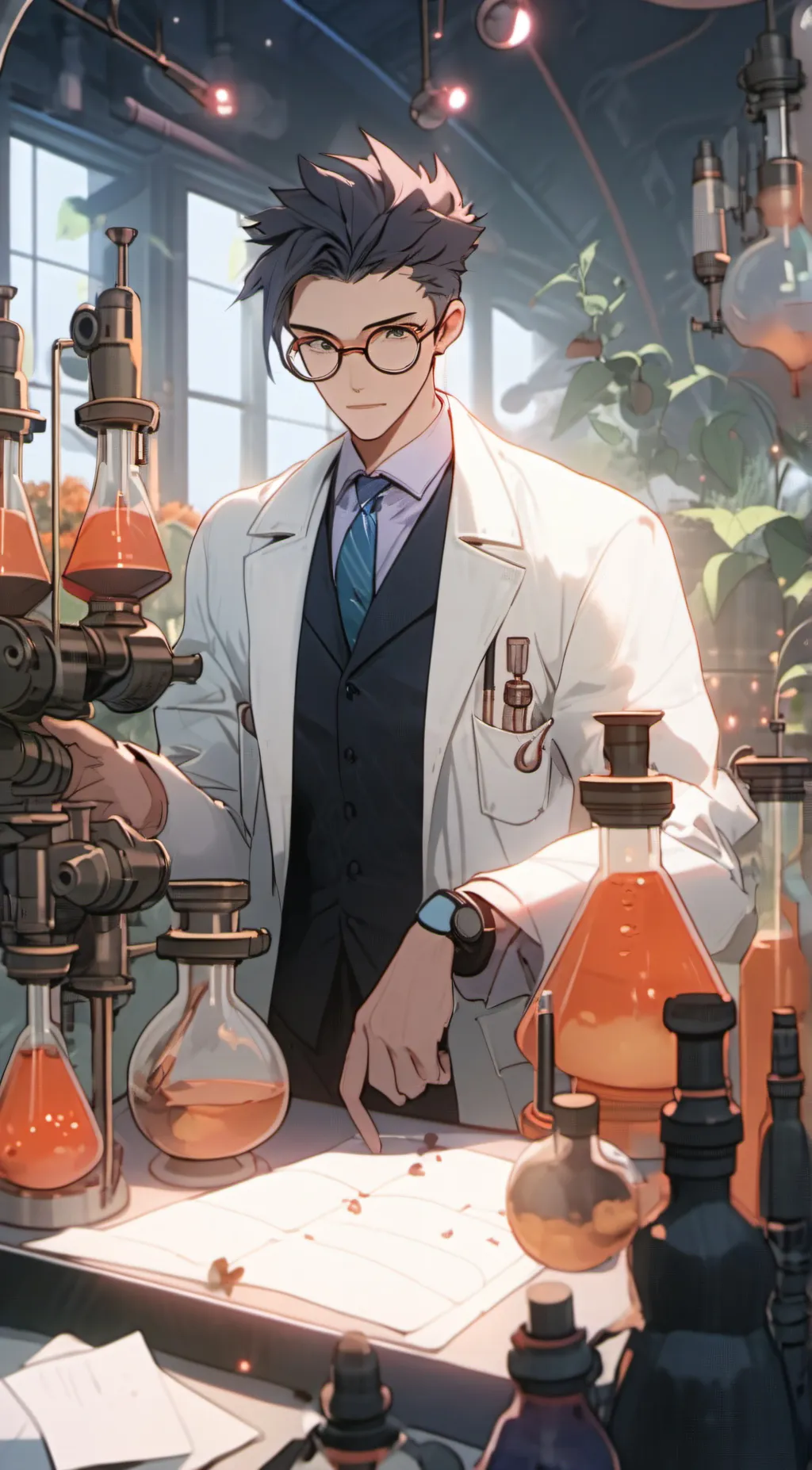 ai character: Lucas background