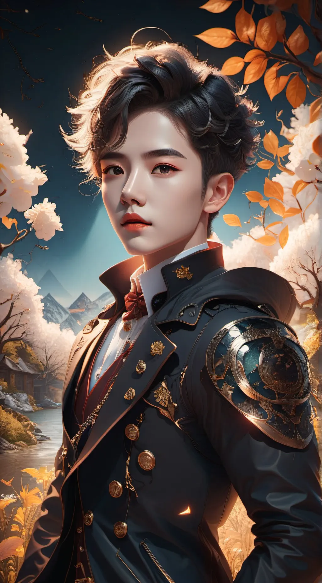 ai character: DRAGON background