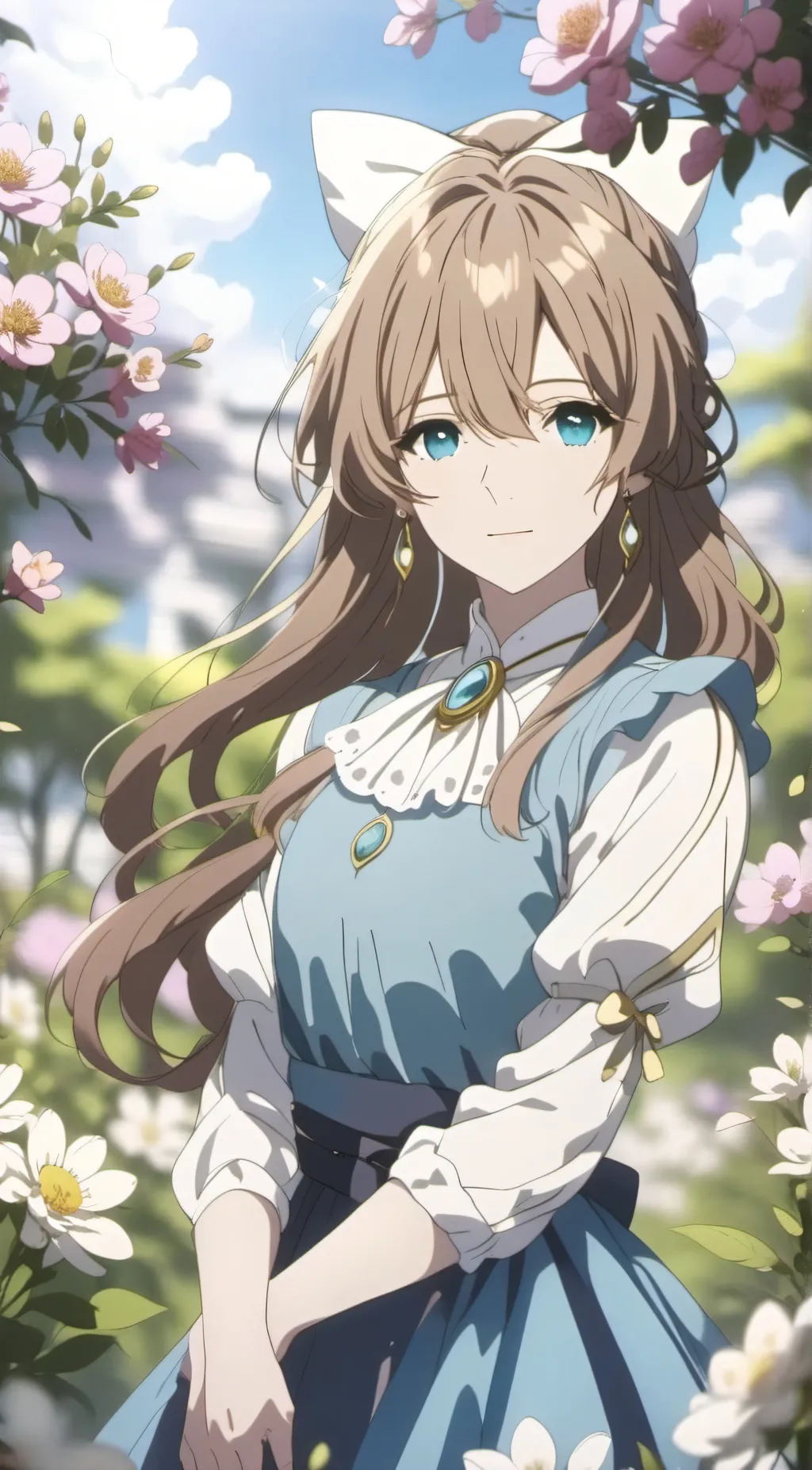 ai character: Sarah  smith background