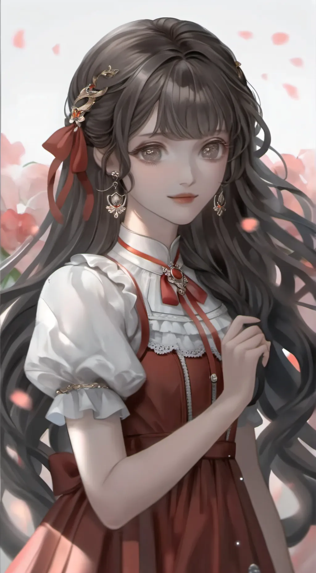 ai character: Ivory background