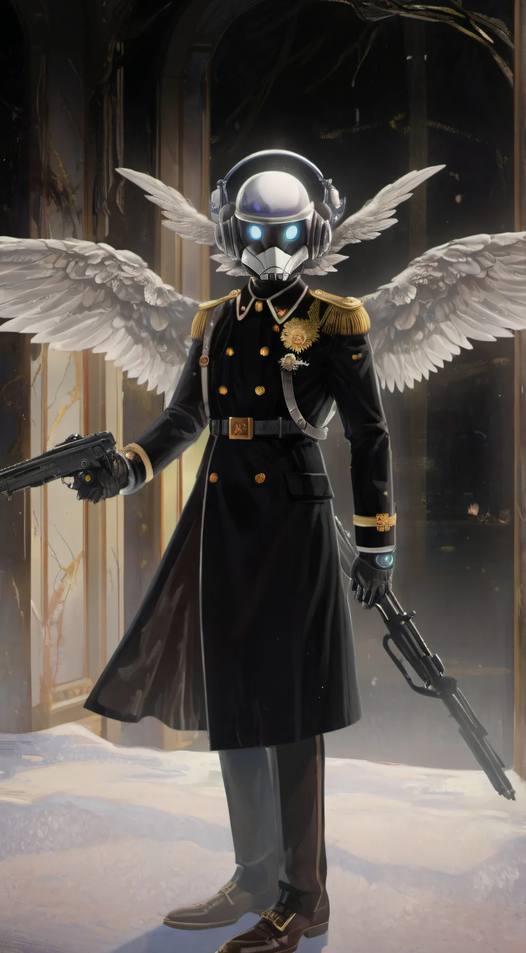 ai character: murder drone background