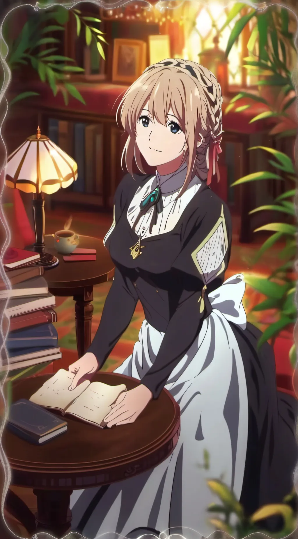 ai character: Ara background