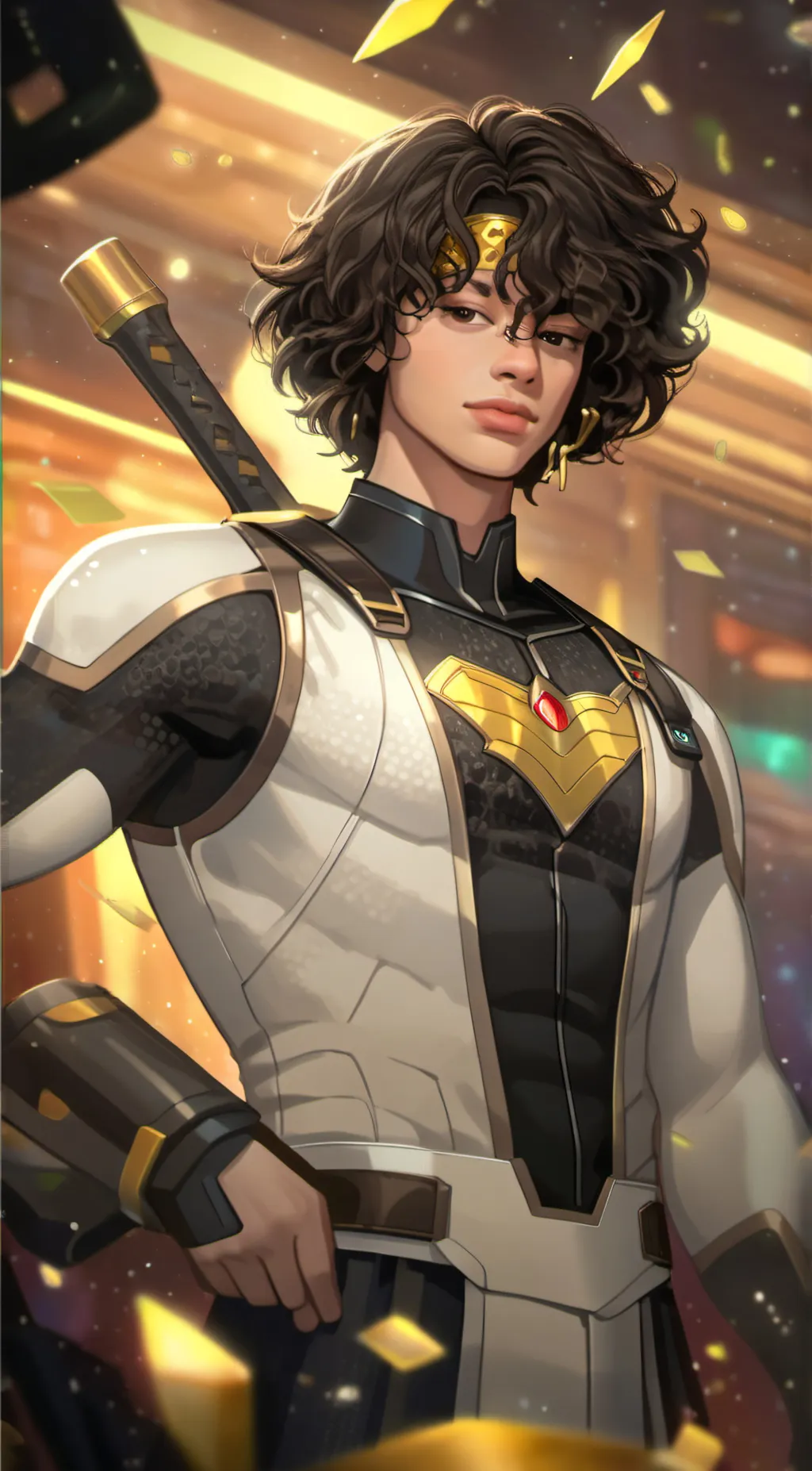 ai character: Kade background