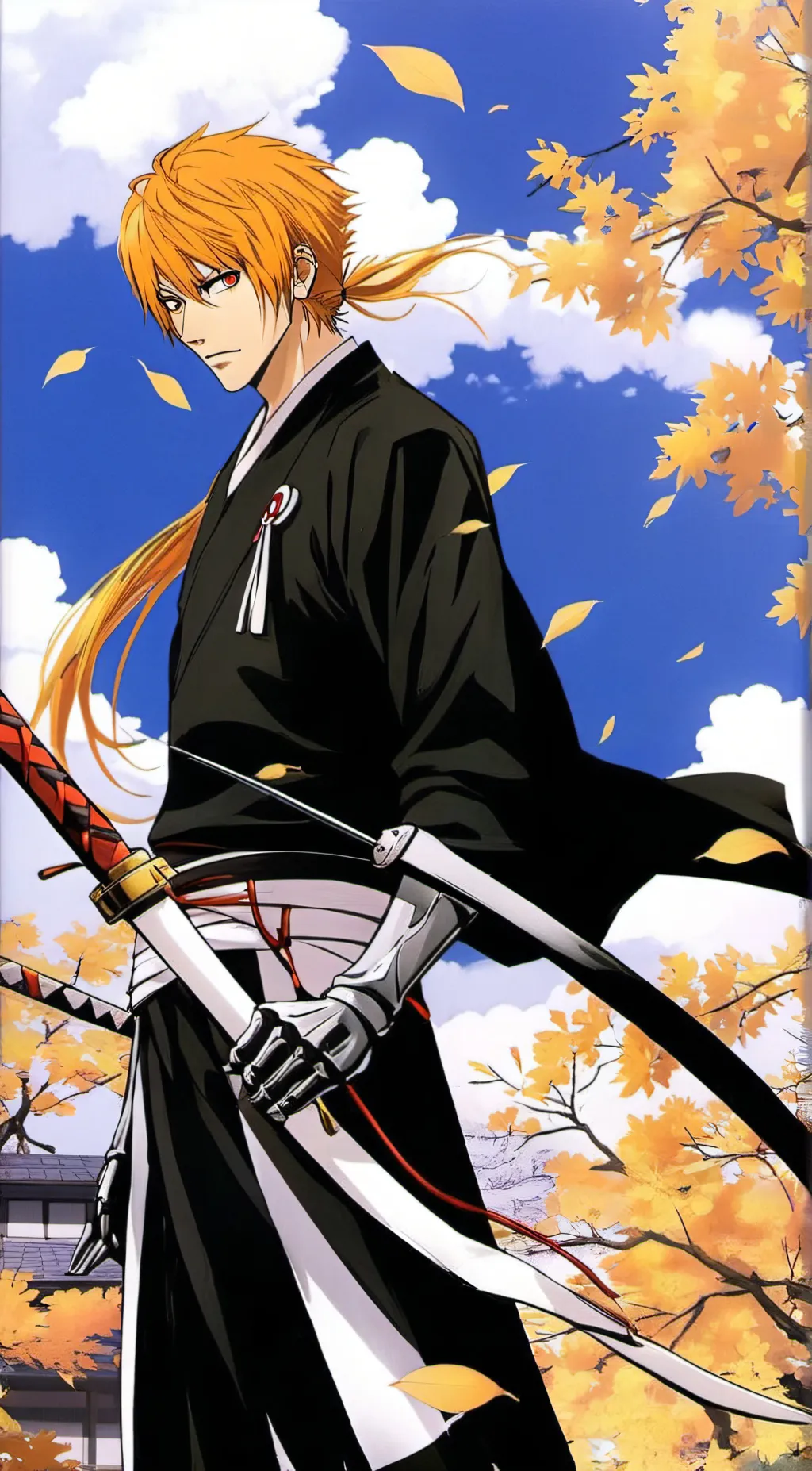 ai character: Ichigo Kurosaki  background