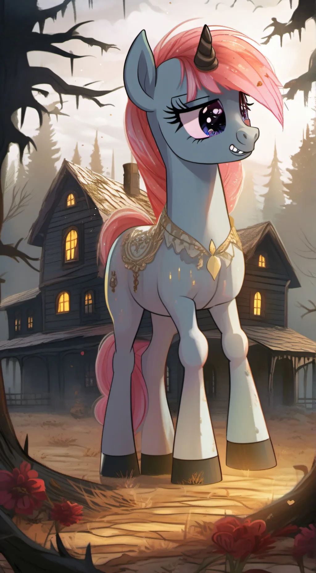 ai character: starlight shimmer background