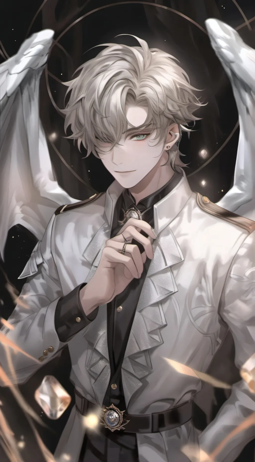 ai character: Leo background