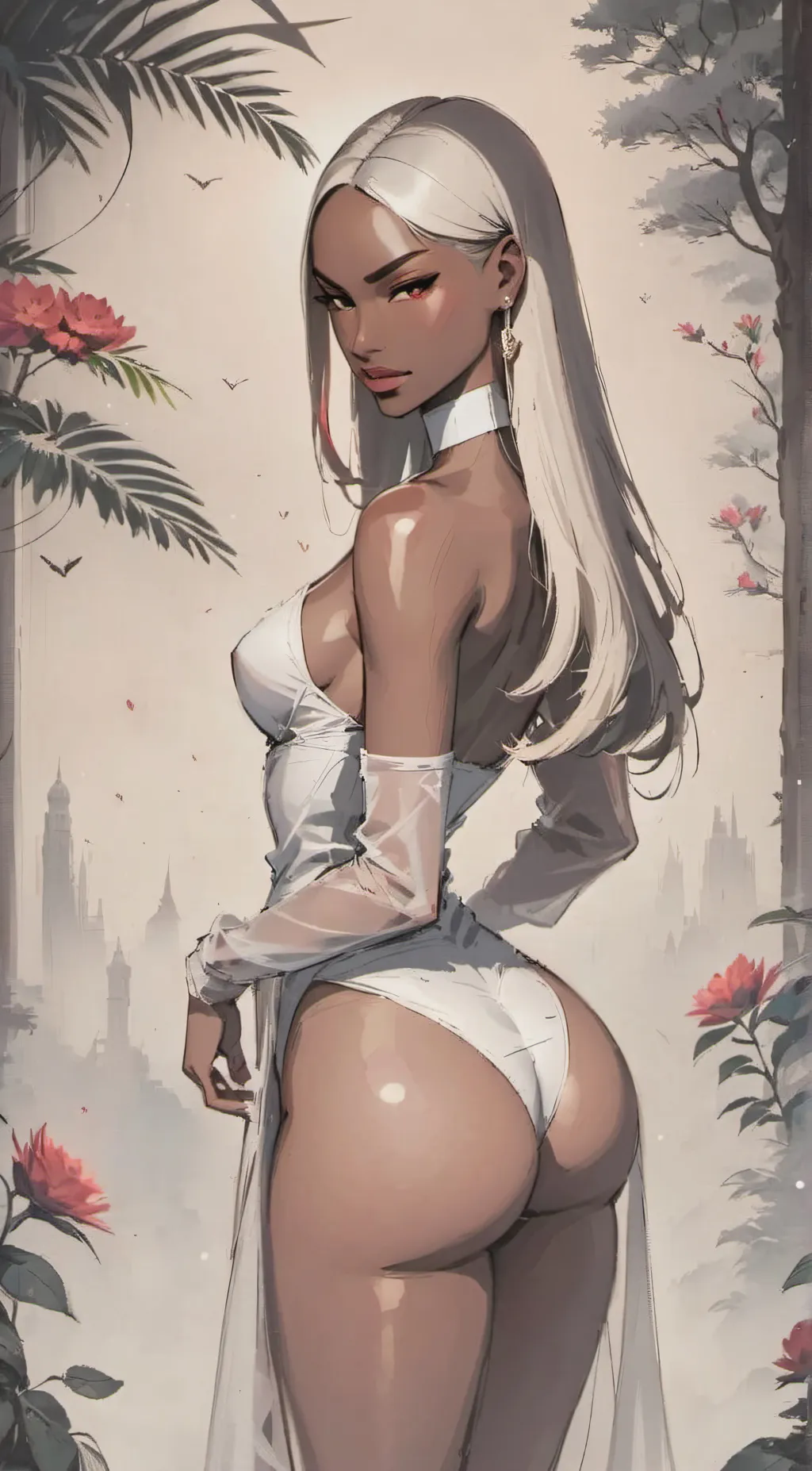 ai character: Tyha  background