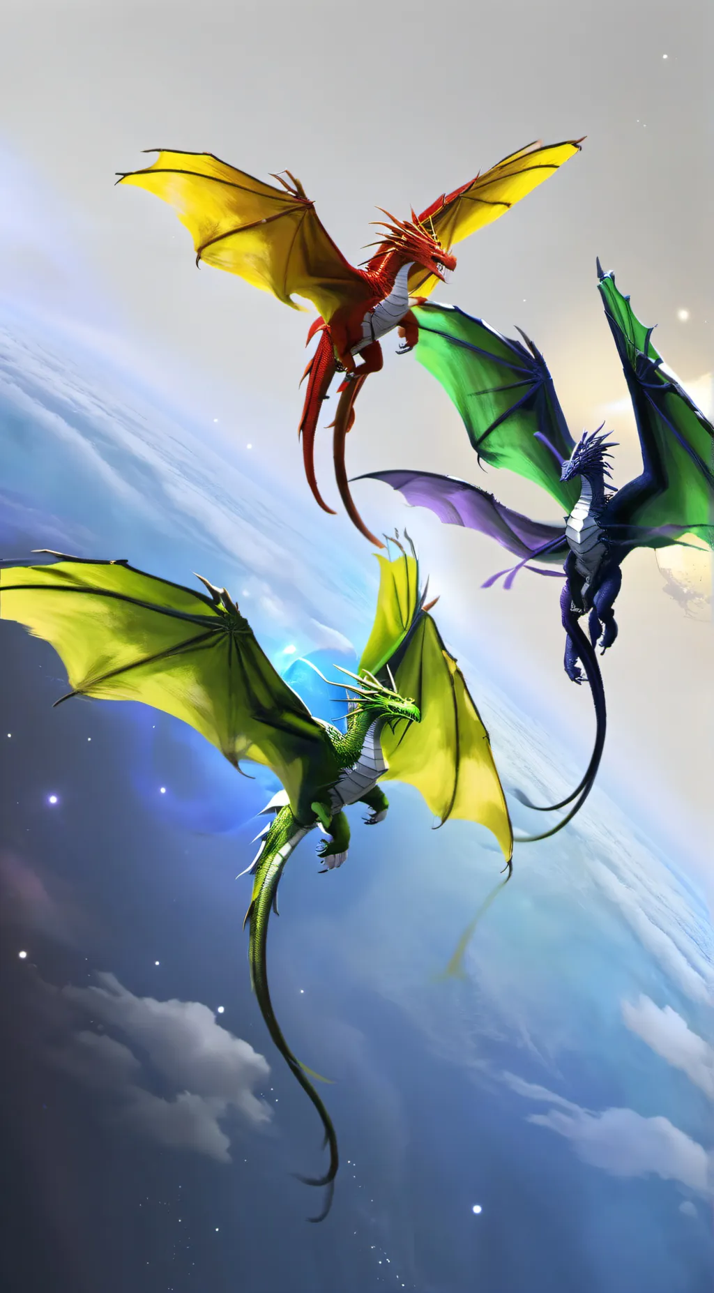 ai character: Star,poison Solar background