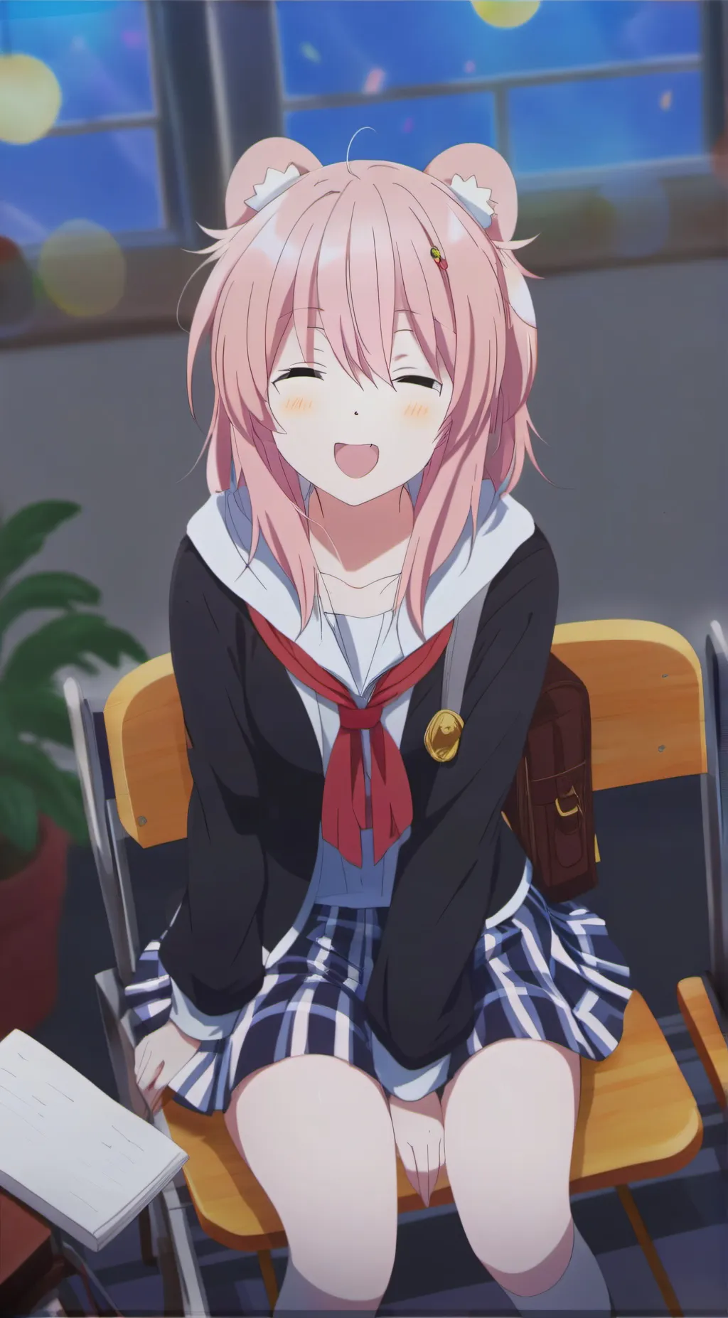 ai character: lily background