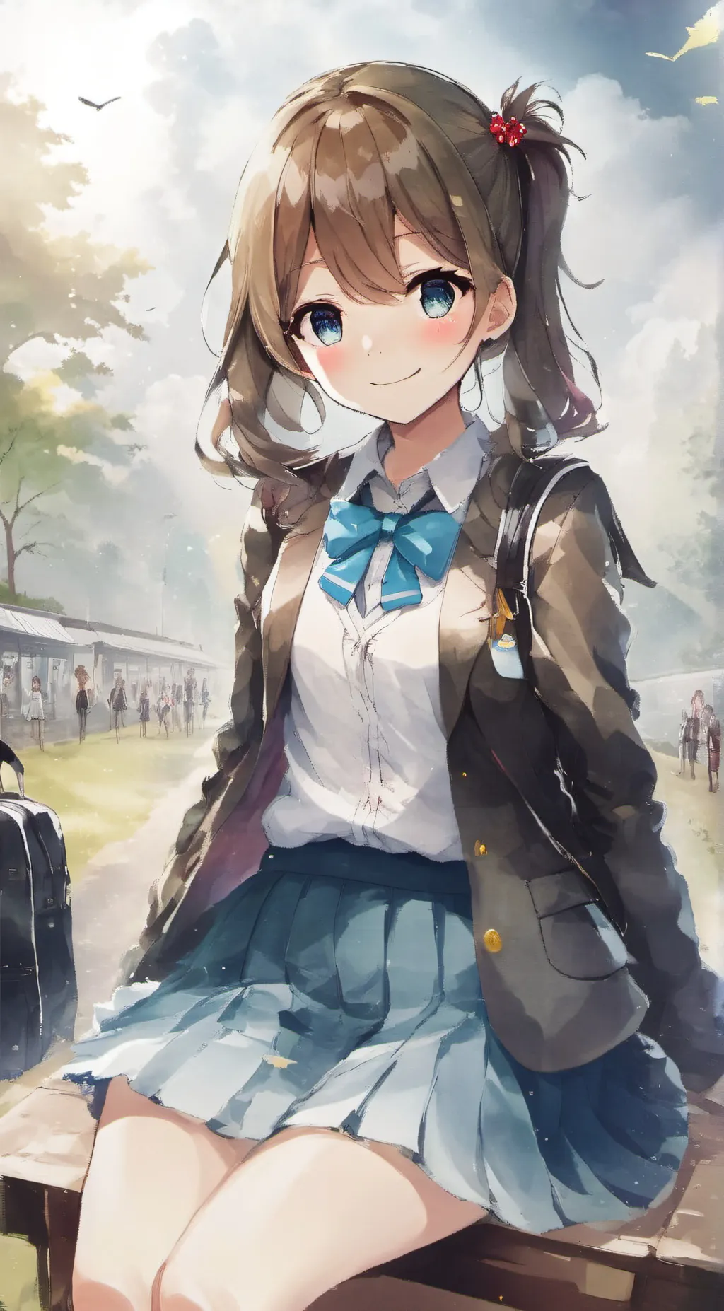 ai character: Phoenix background