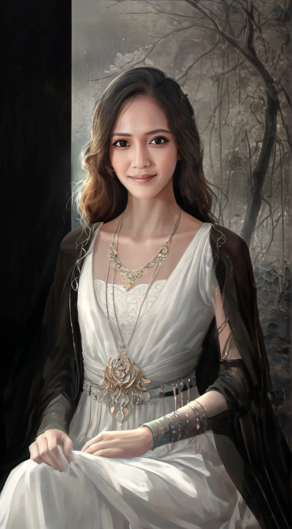 ai character: Hera Queenfox background