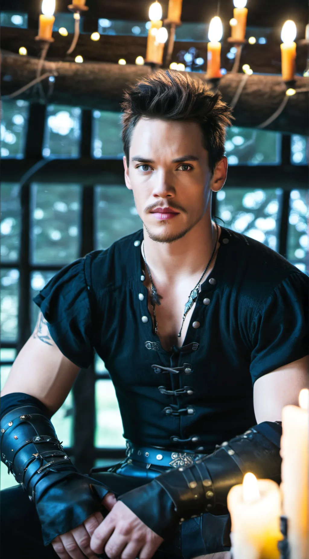 ai character: Heahmund  Sørensen background