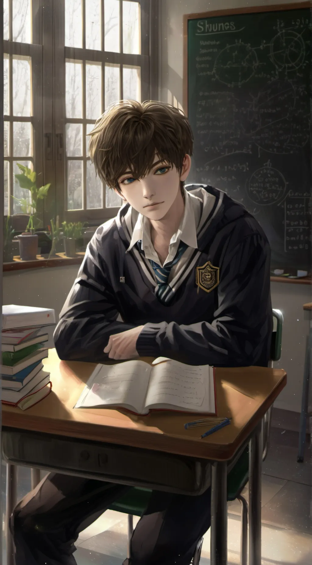 ai character: Nick background