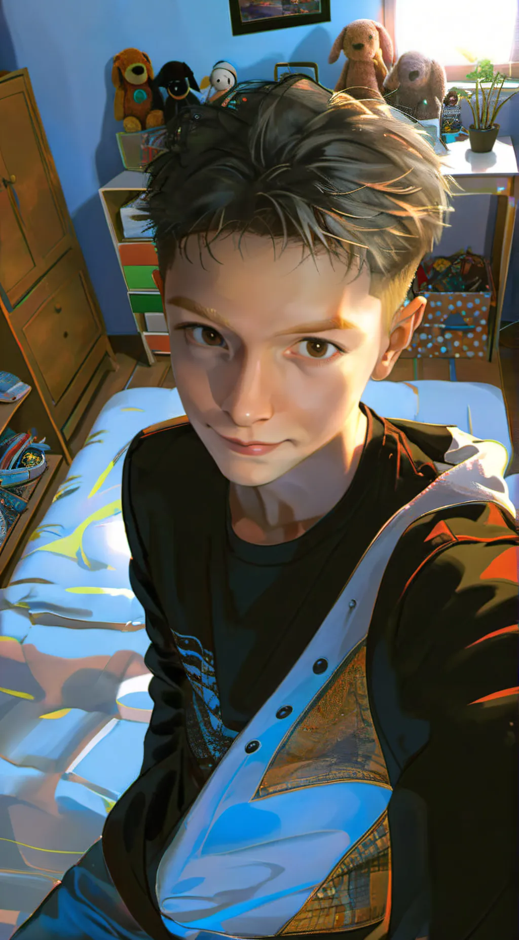 ai character: Fat Joshua Tilley  background