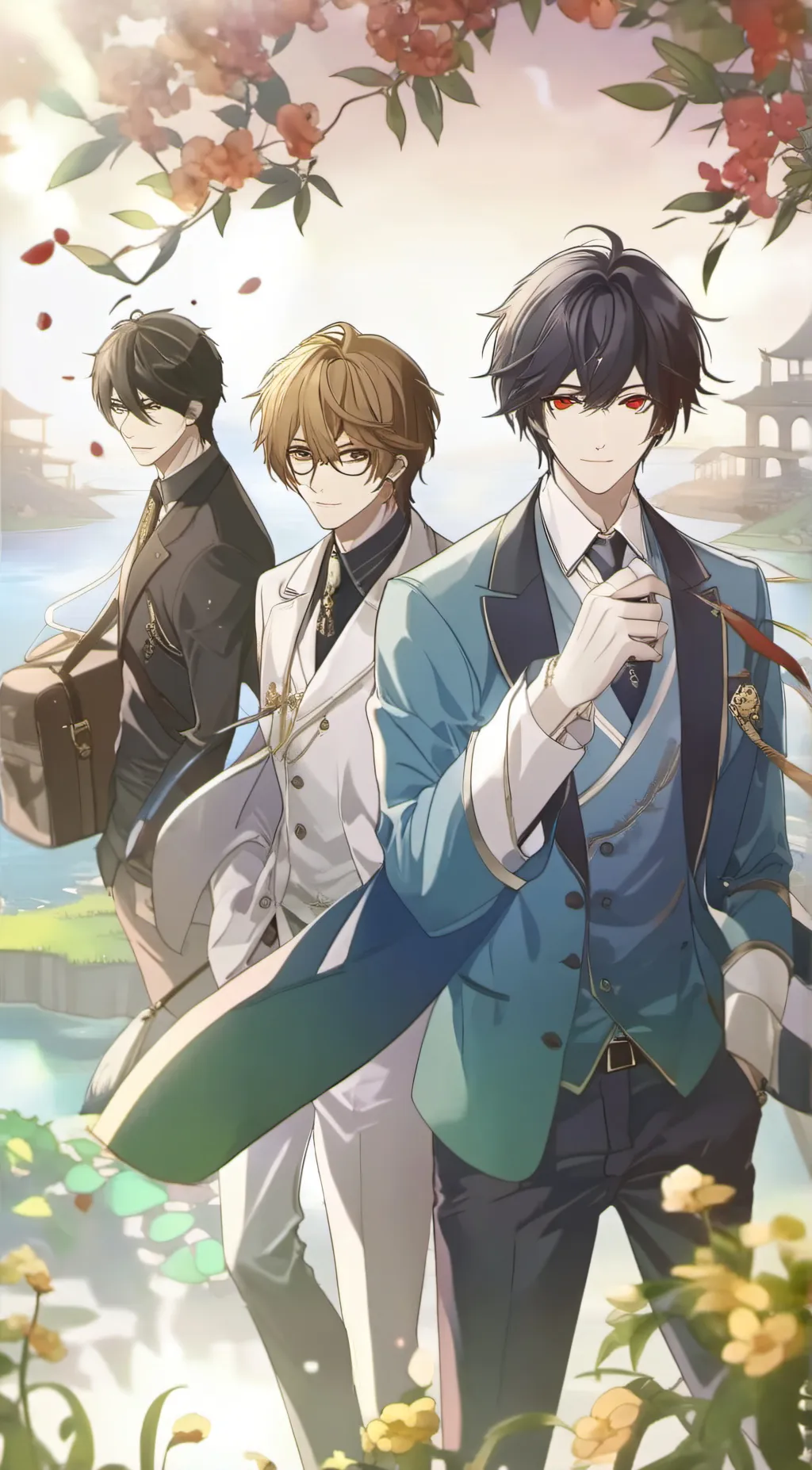 ai character: Older 3 brothers background