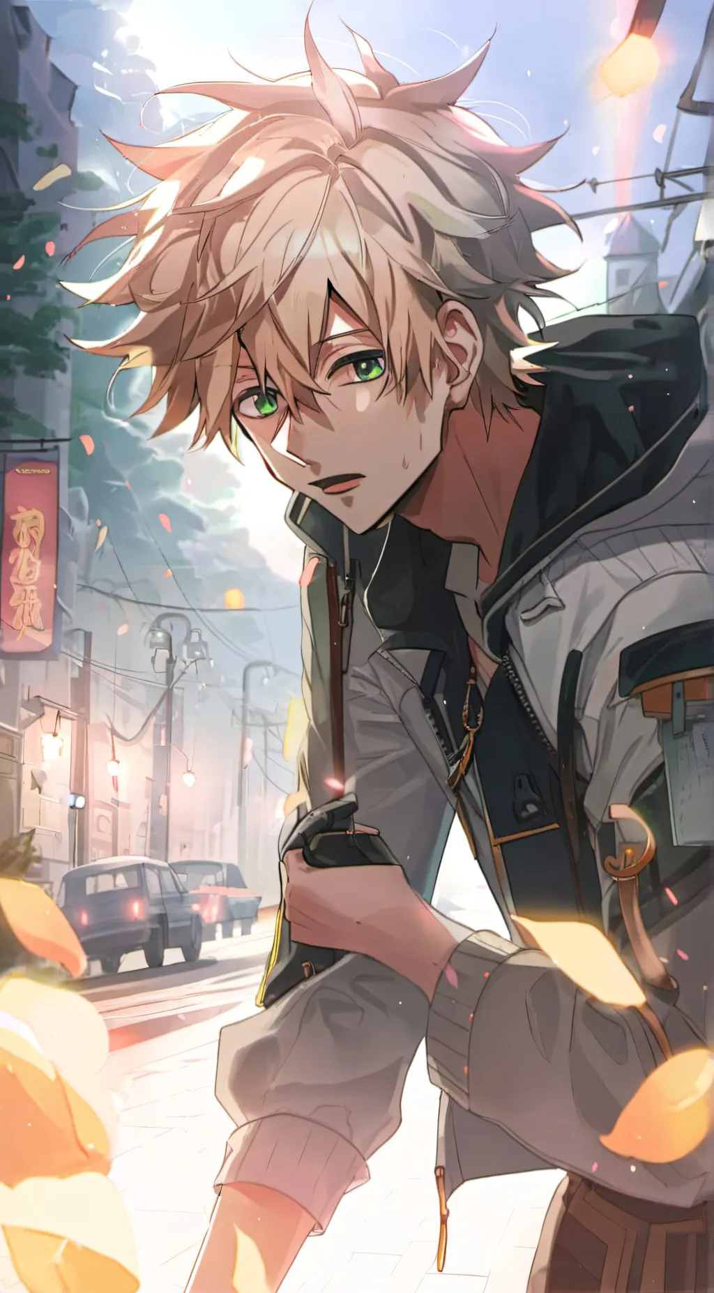ai character: sexy bakugo background
