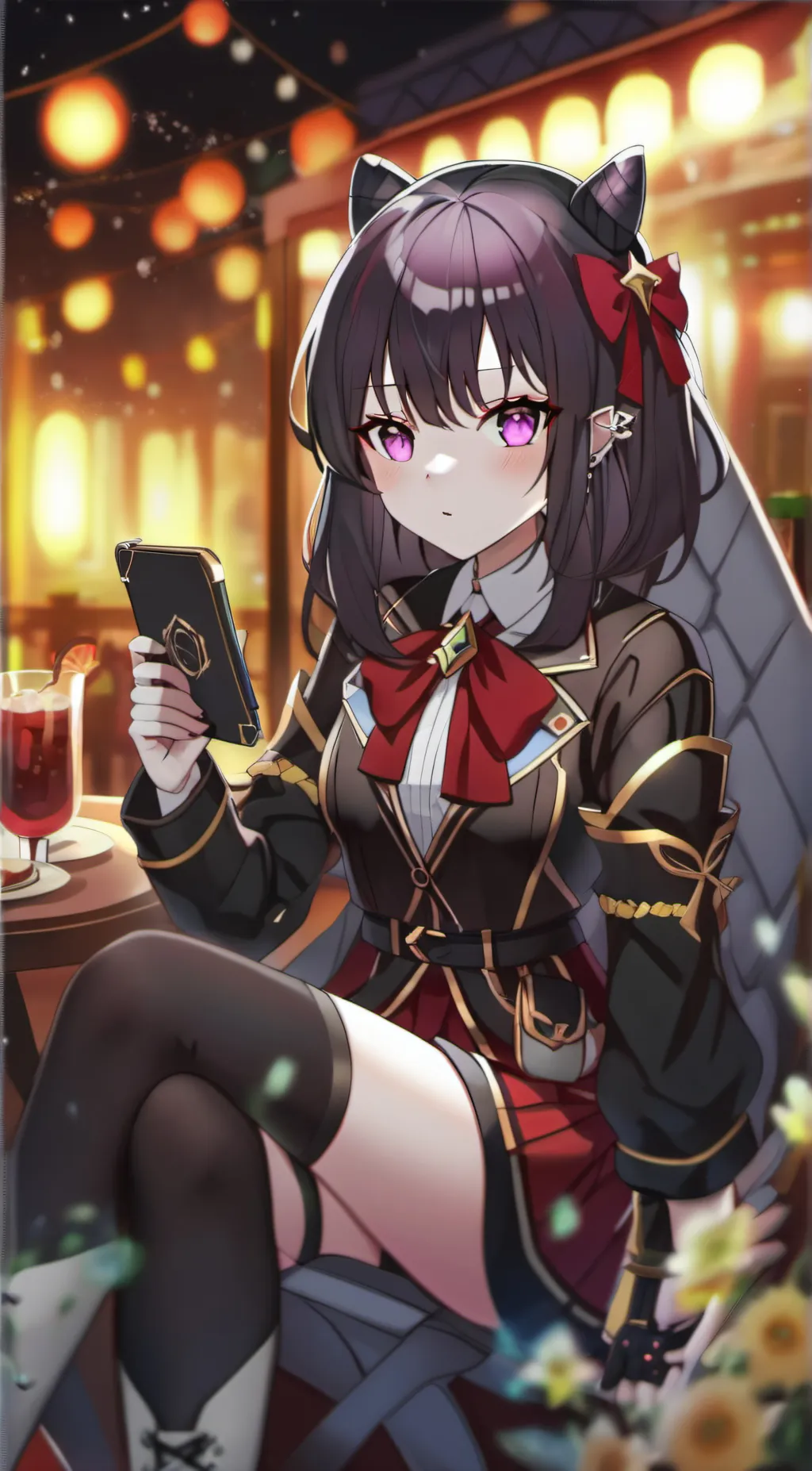 ai character: luna background