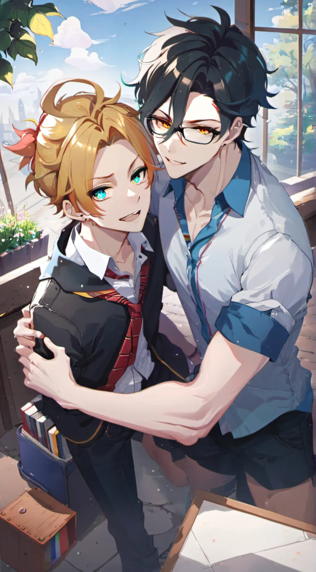 ai character: Monox background