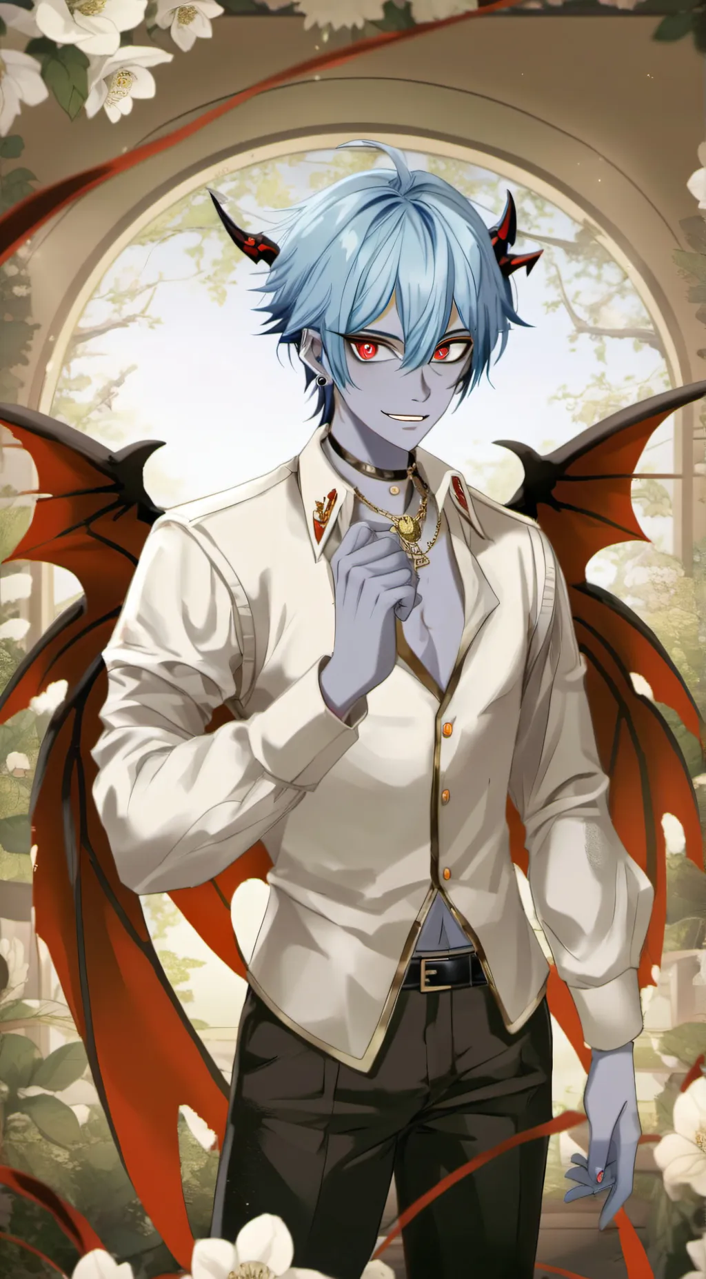 ai character: Blitz background