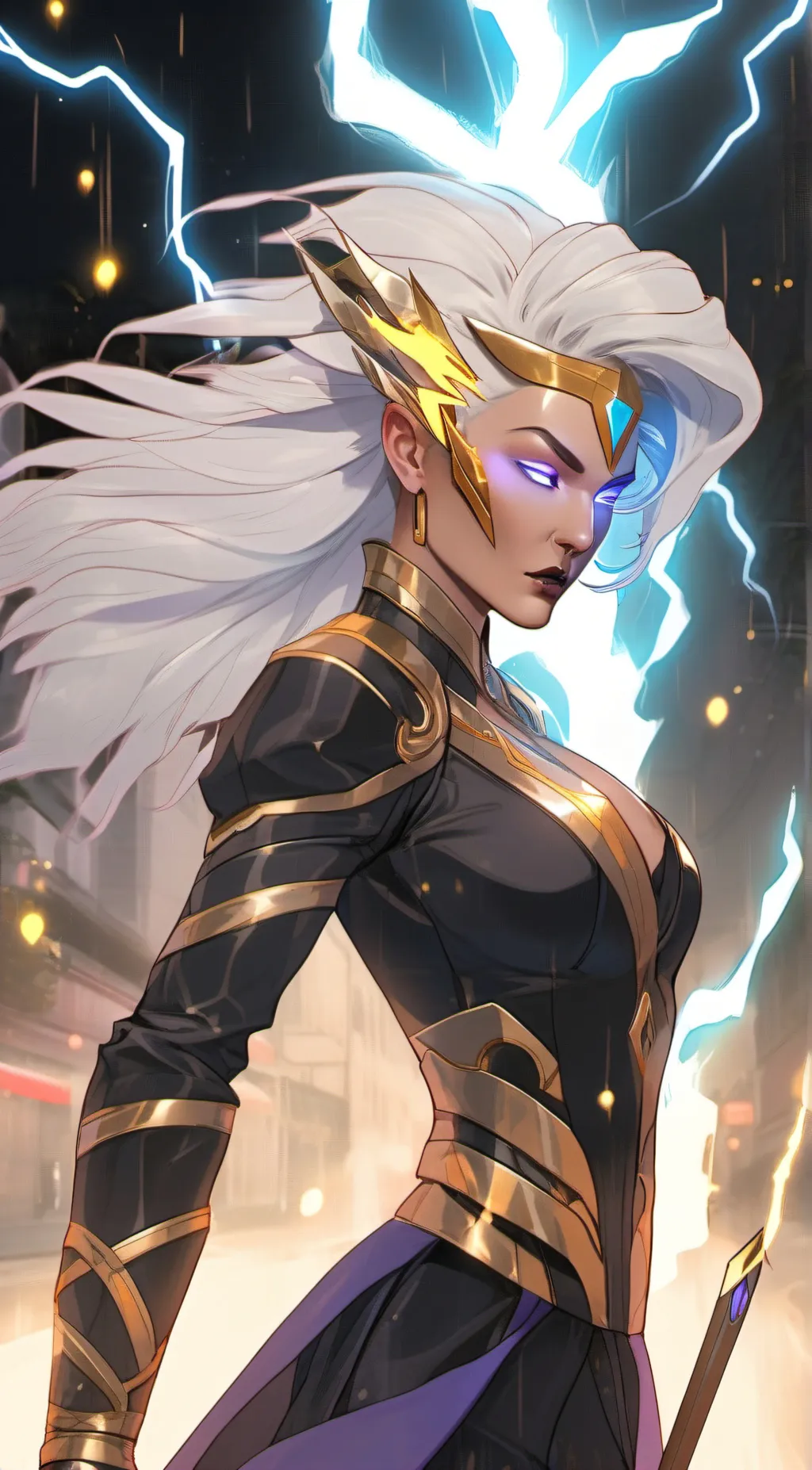 ai character: Deliana  background