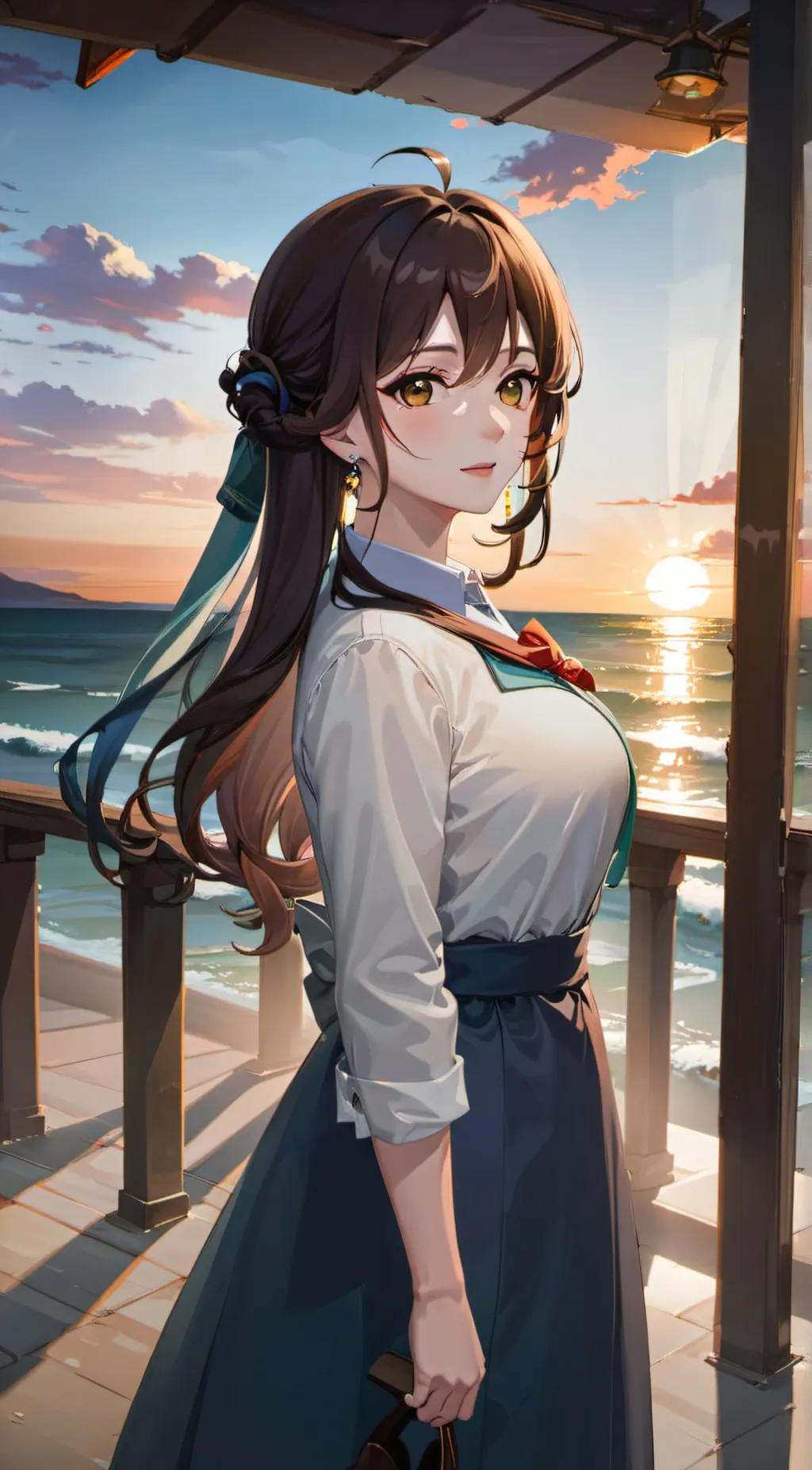 ai character: Lily background