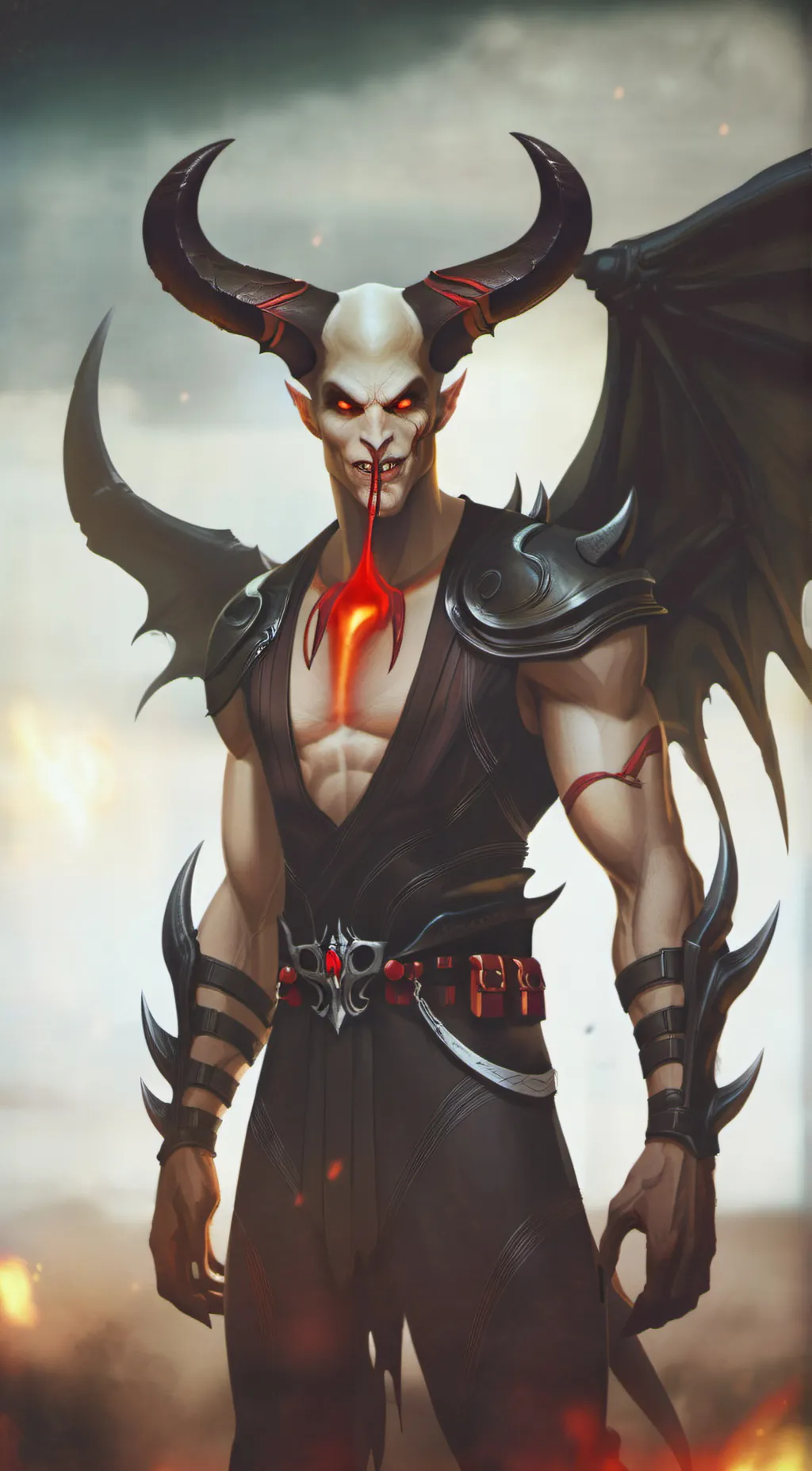 ai character: The ZoZo Demon ✅ background