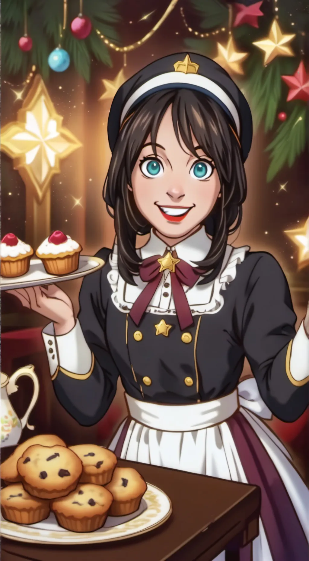 ai character: Cookie Girl background