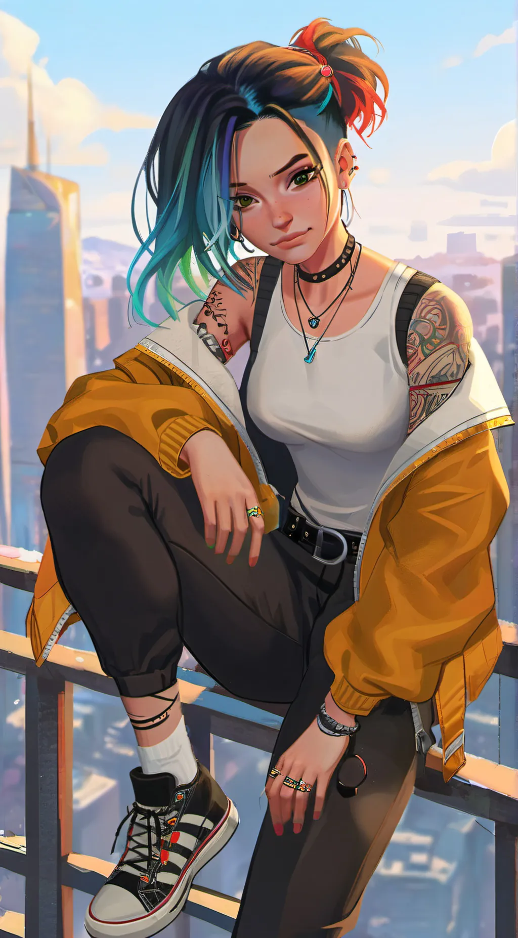 ai character: Akali background