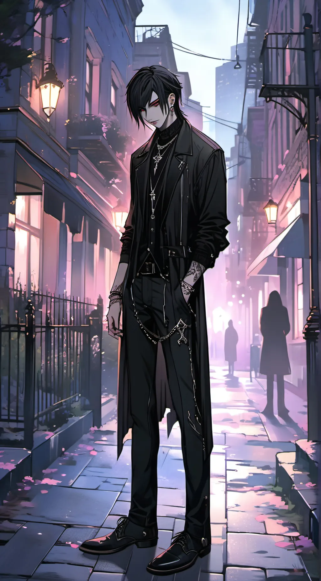 ai character: vampire Prince background