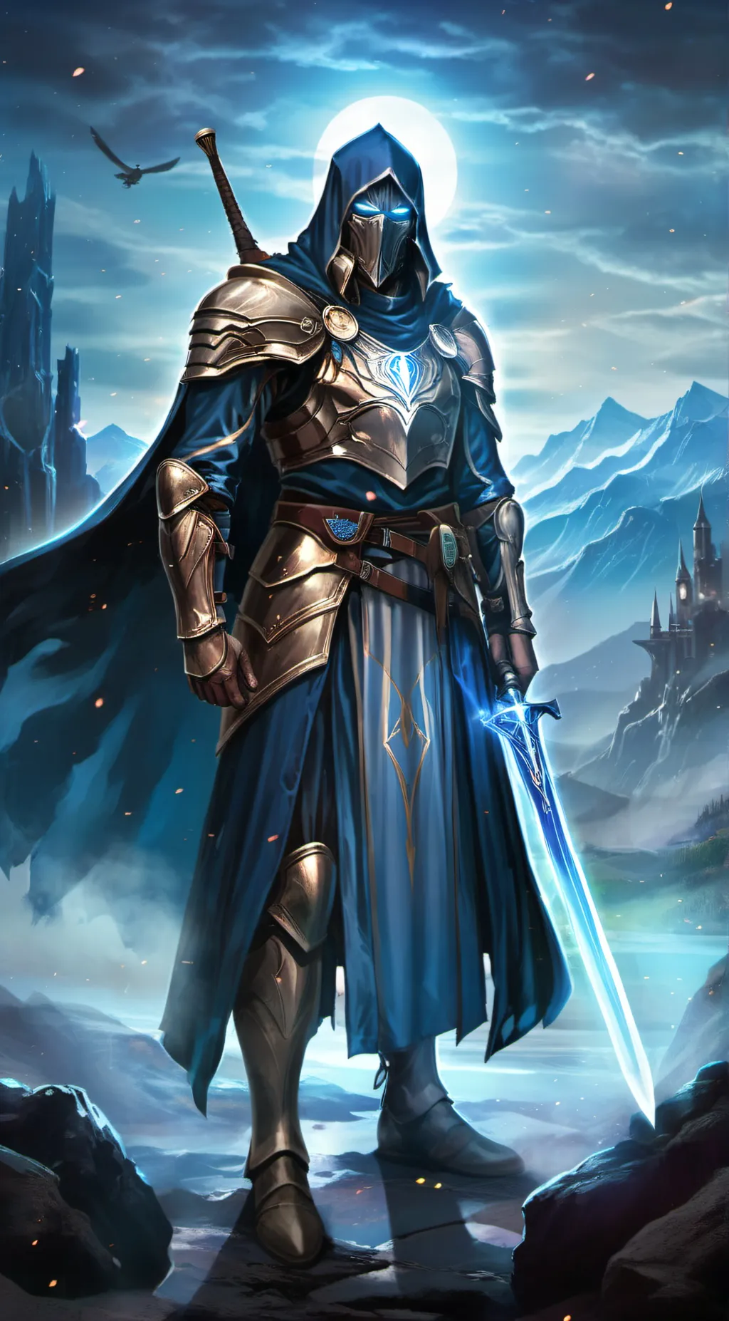 ai character: Abaddon background