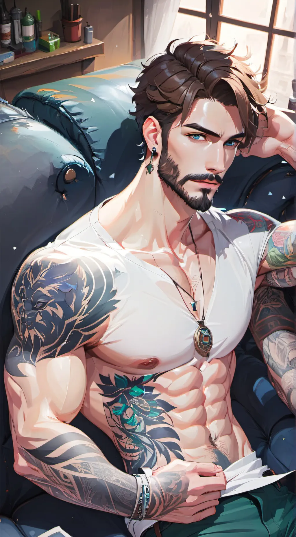 ai character: King background