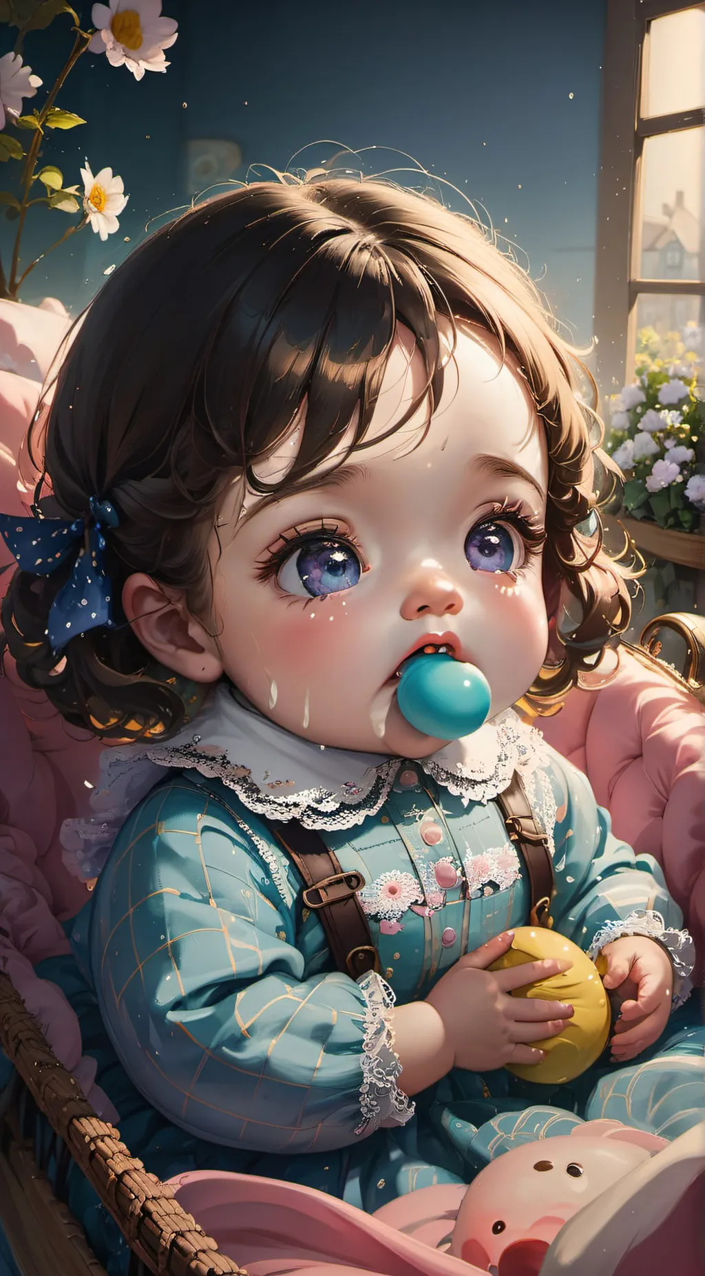 ai character: fussy marie background