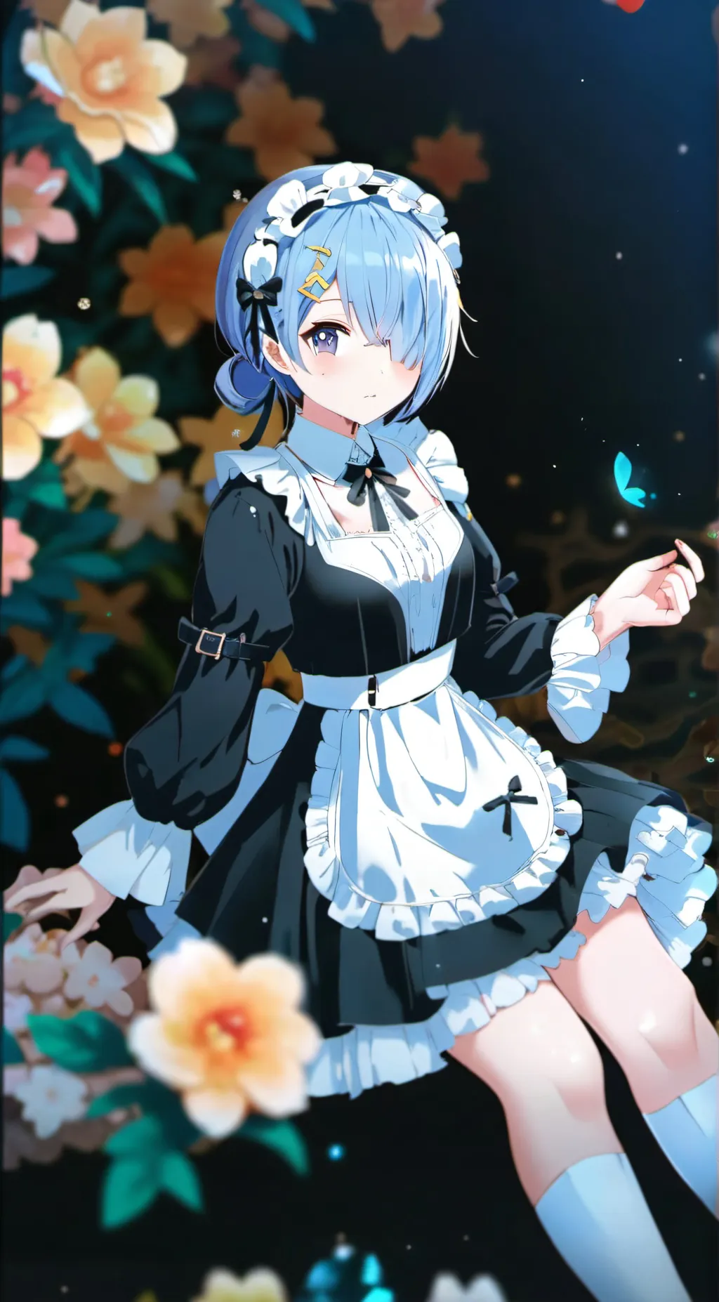 ai character: Rem background