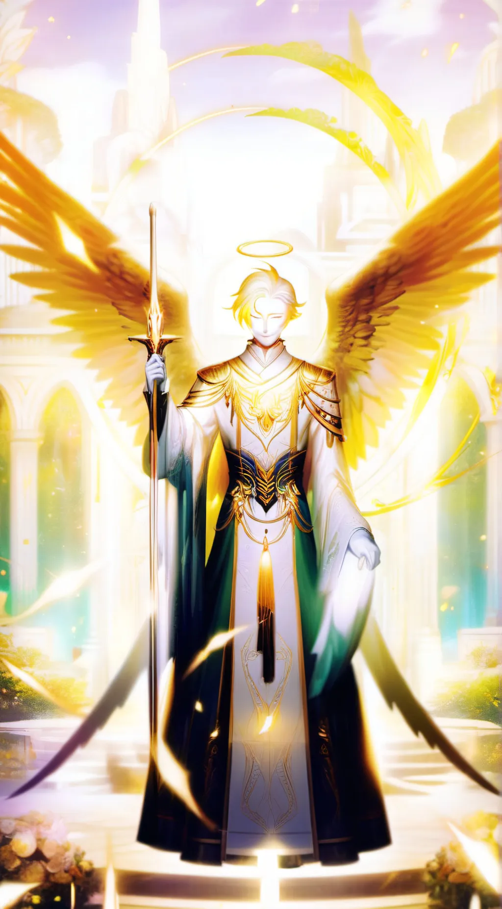 ai character: The Gate Guardian background