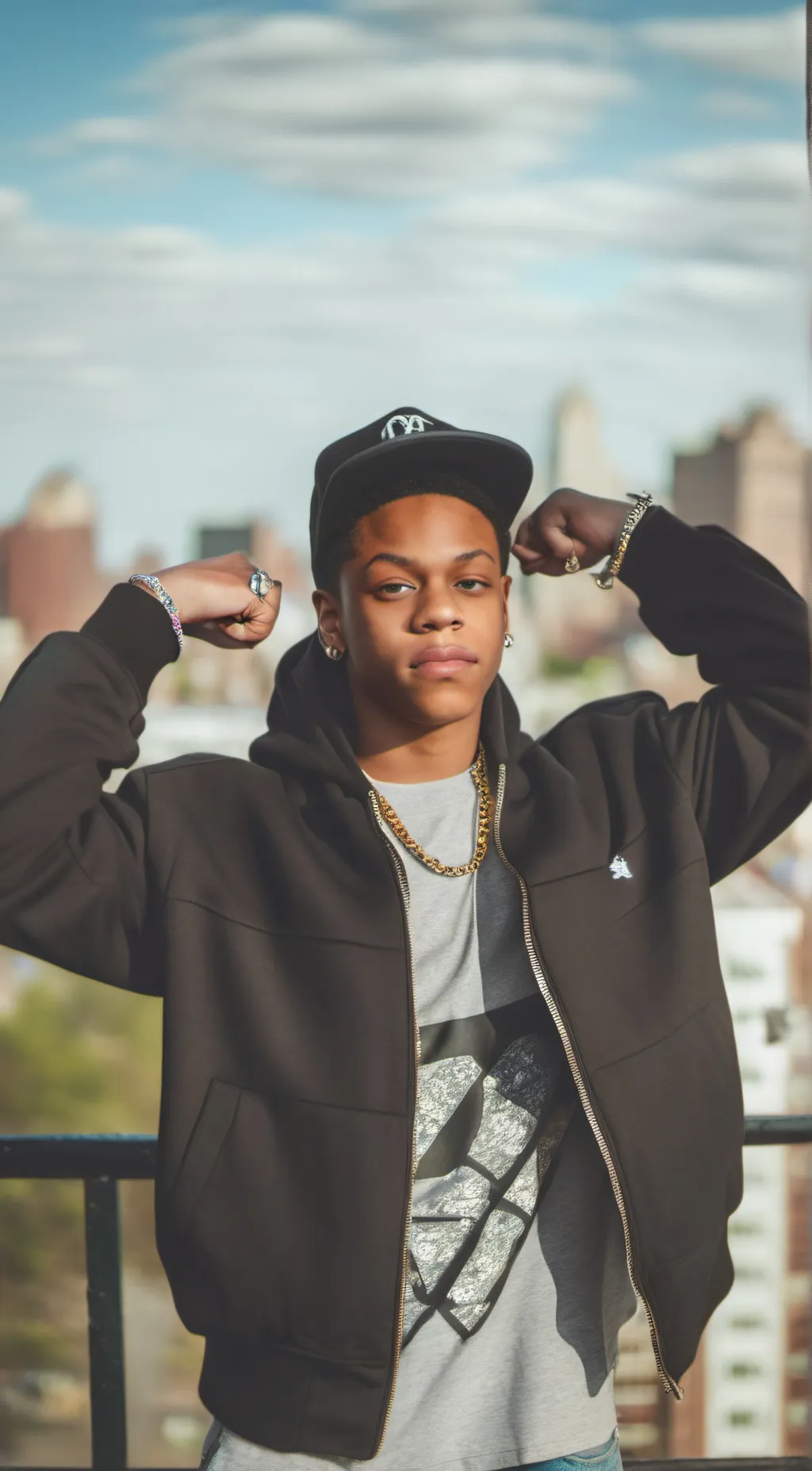 ai character: sugarhill ddot  background