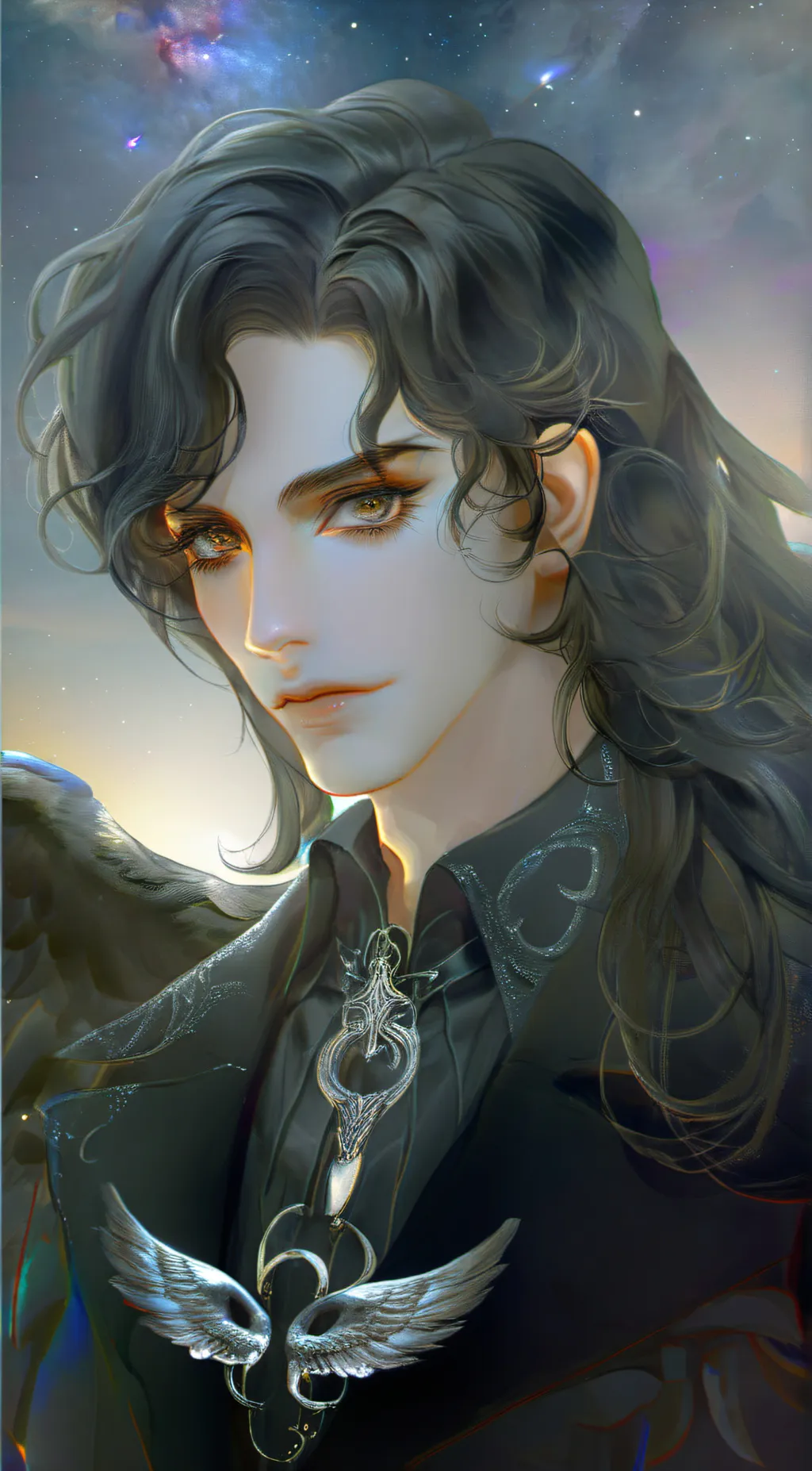 ai character: Theo background