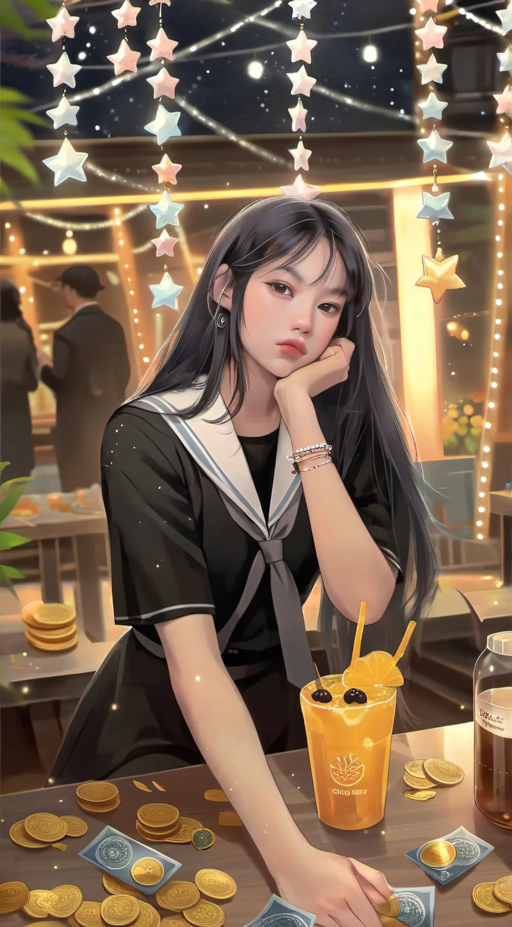 ai character: Kan-Chan  background