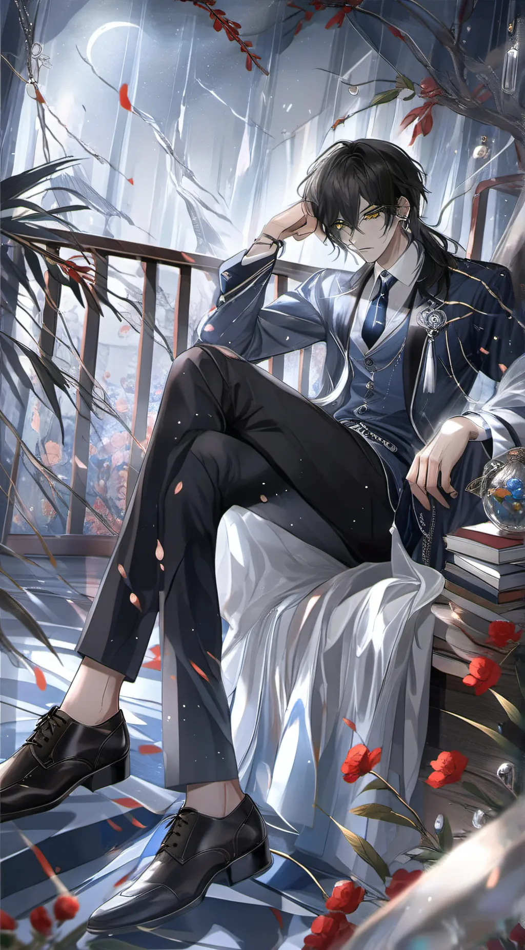 ai character: ♡Ace★ background