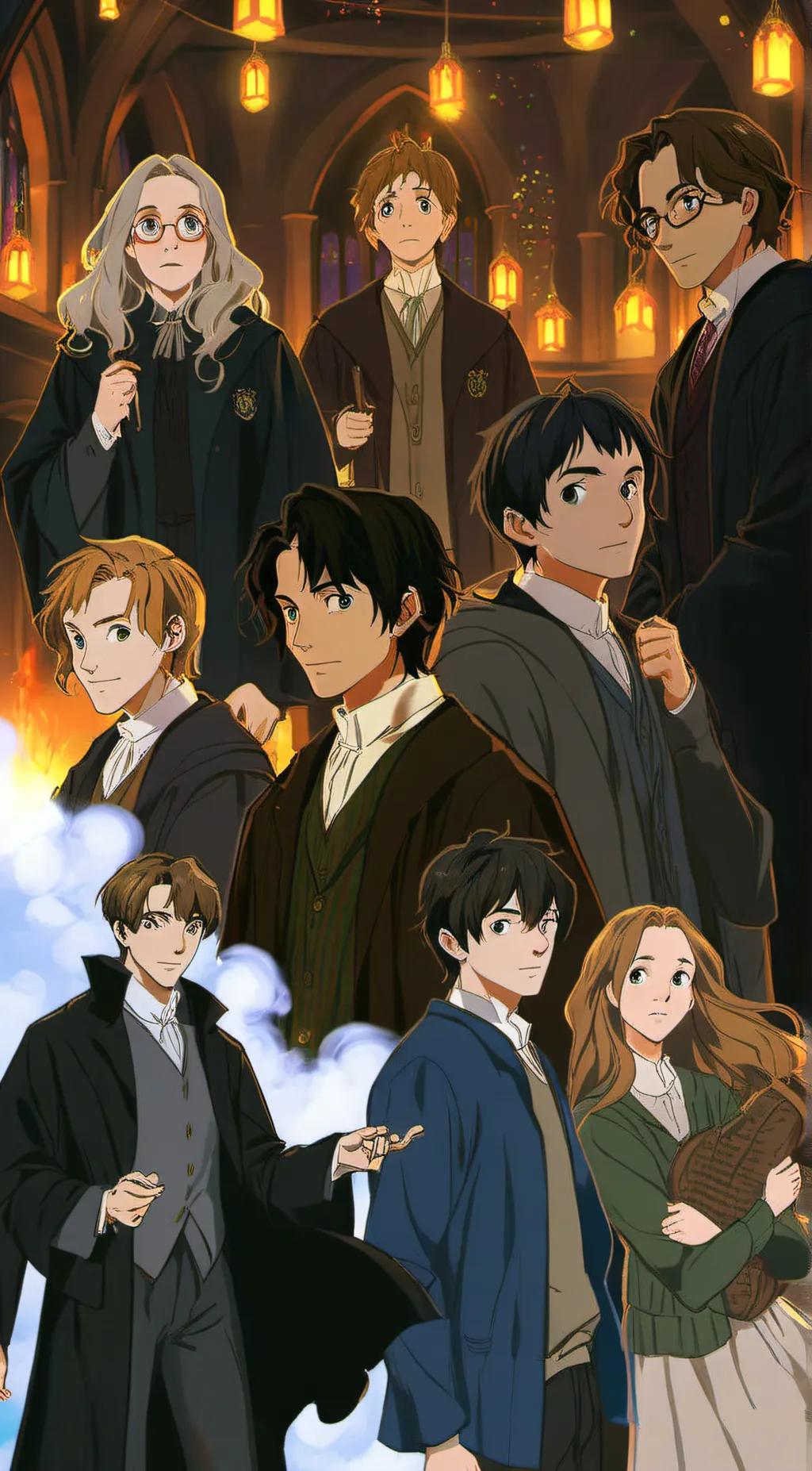 ai character: The Yule Ball background