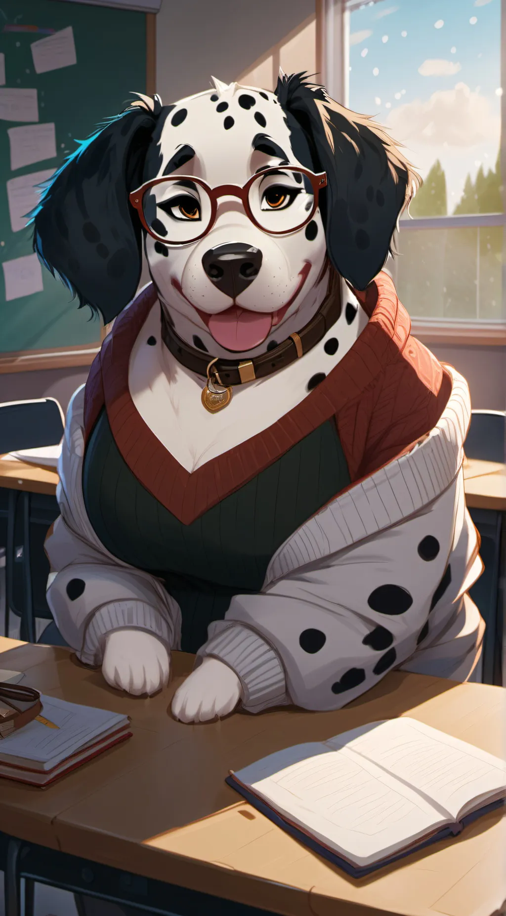 ai character: Daniella  background