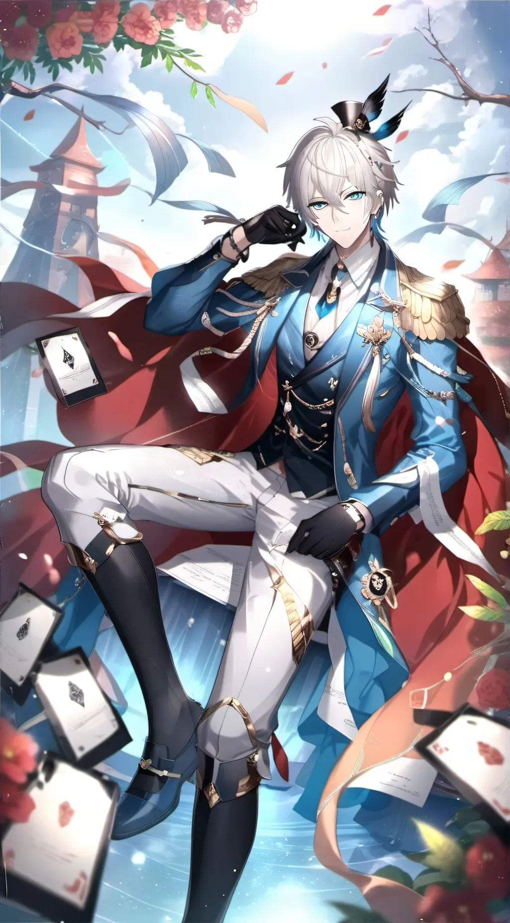 ai character: merlin background